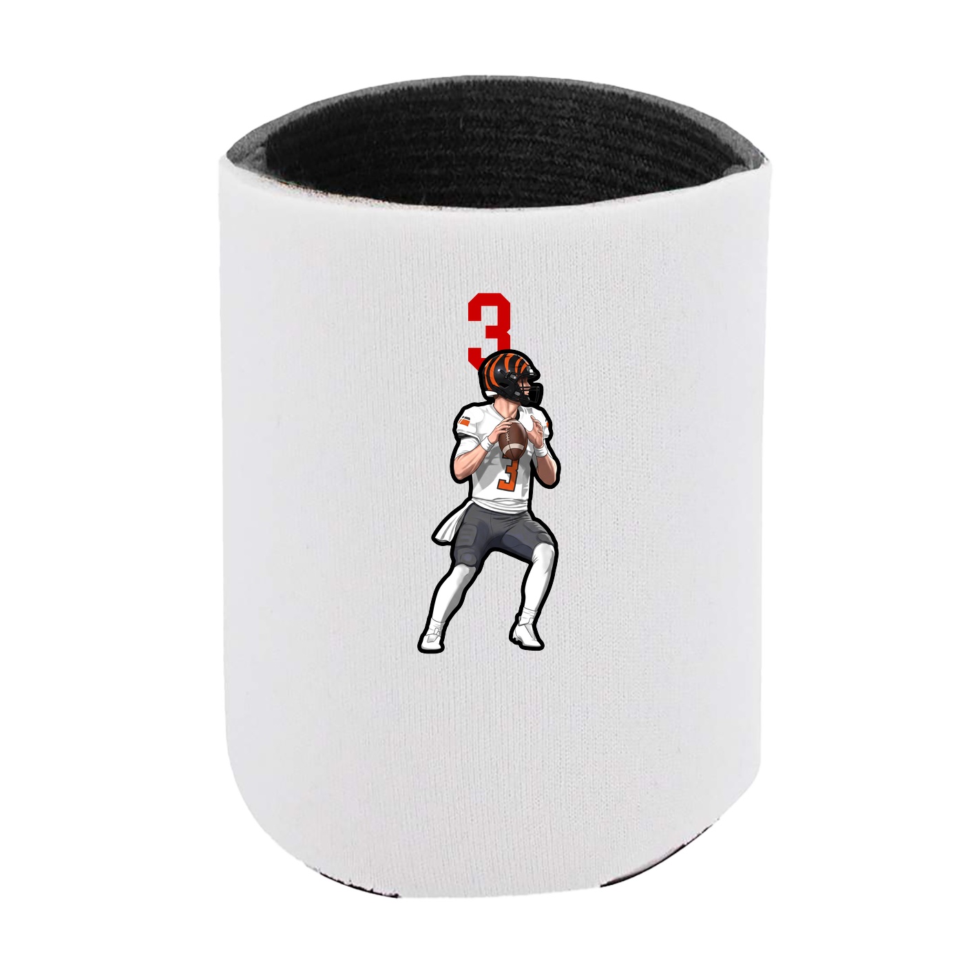Can Holder — Number Top in White