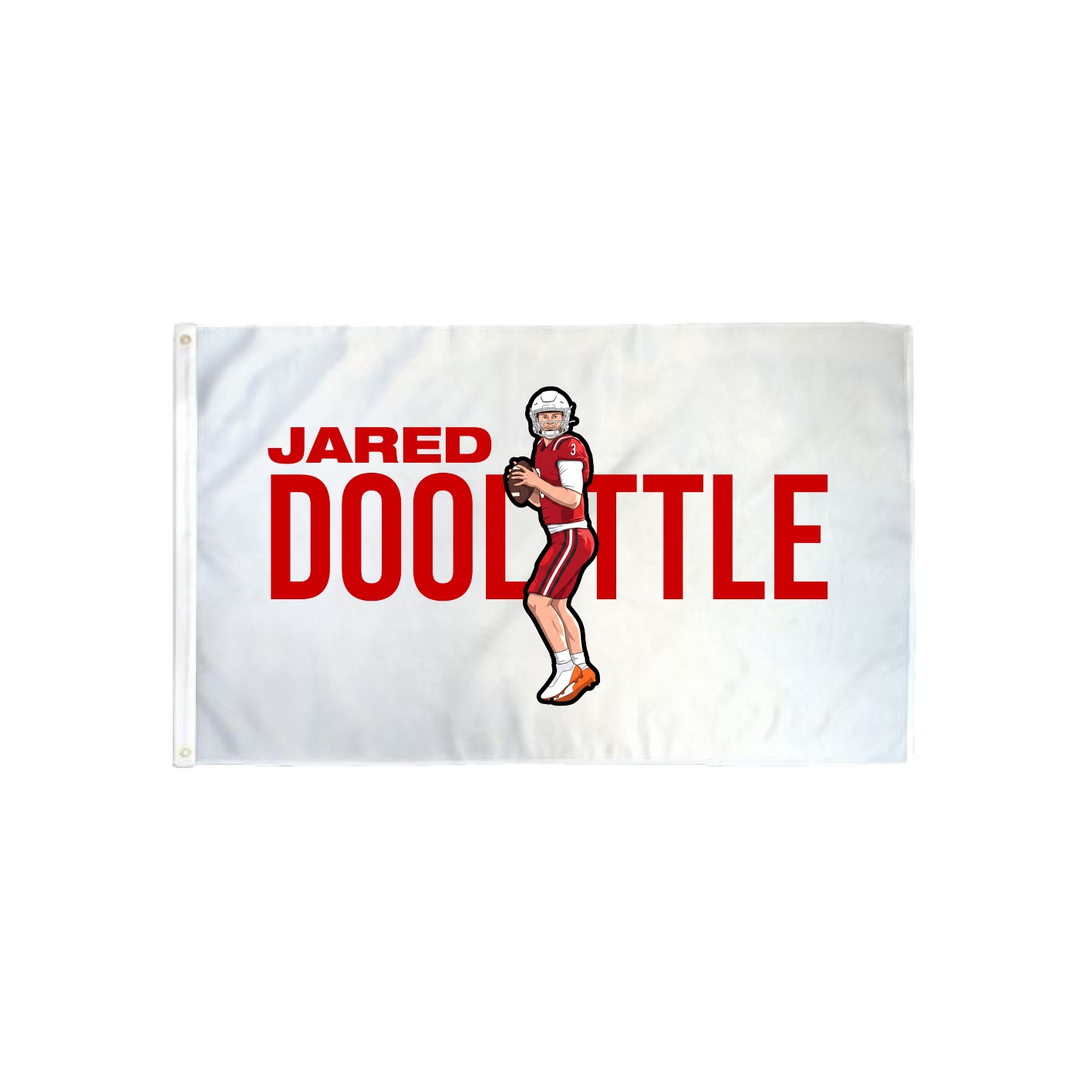 3x5 Flag — Player Name in Classic