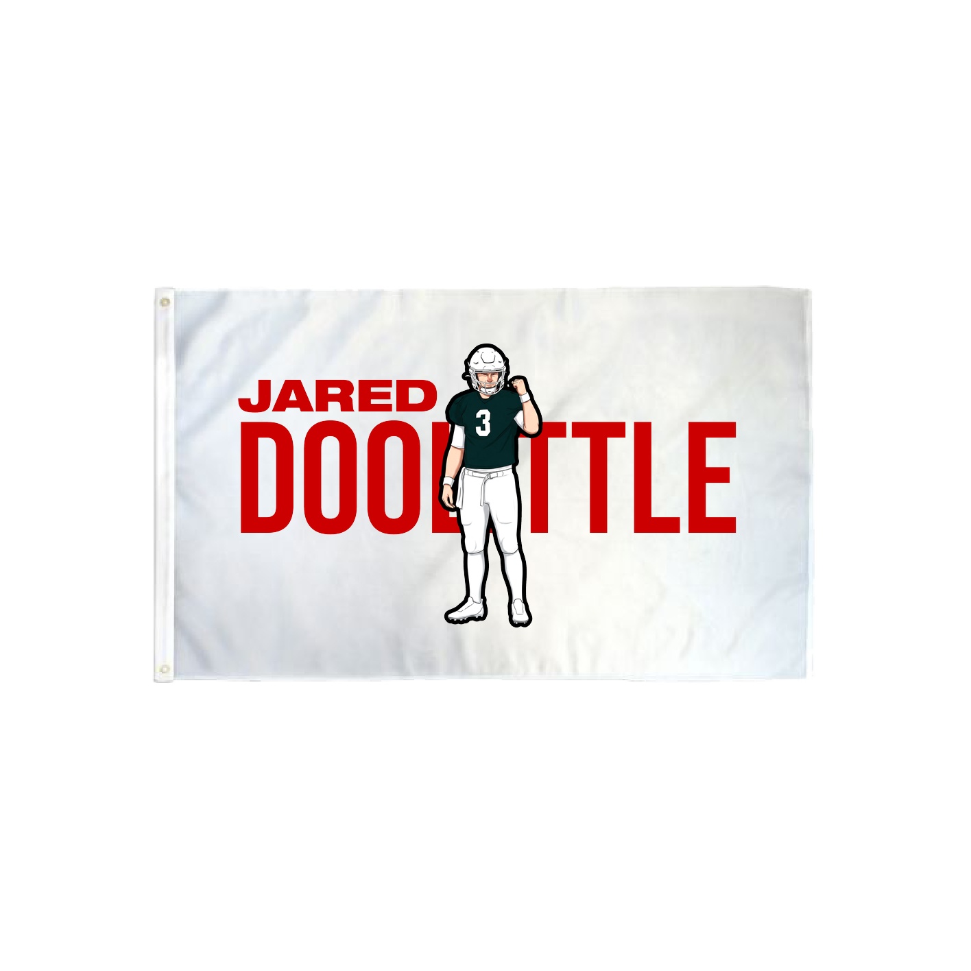 3x5 Flag — Player Name in Classic