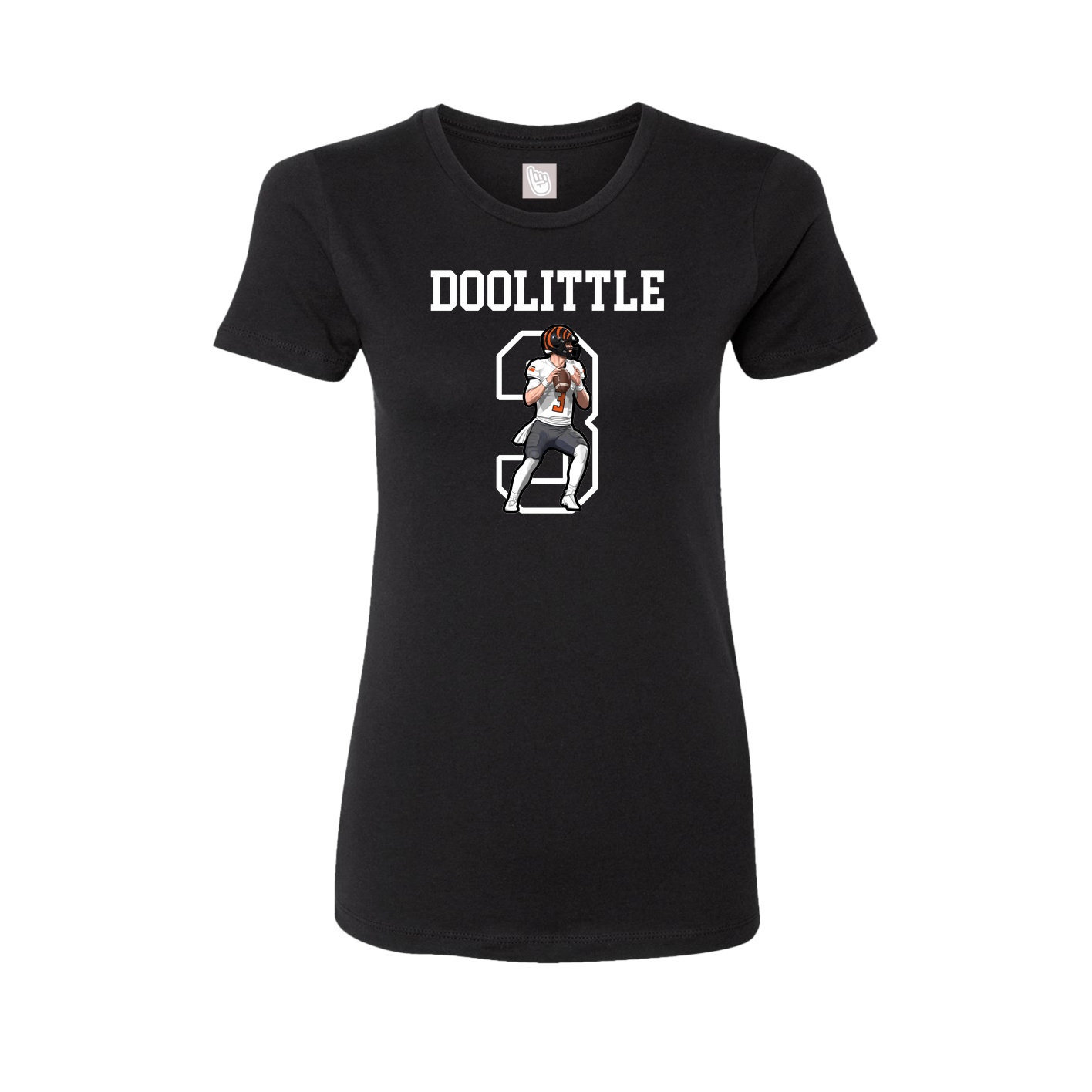 Fitted Women's Tee — Shirsey in Black