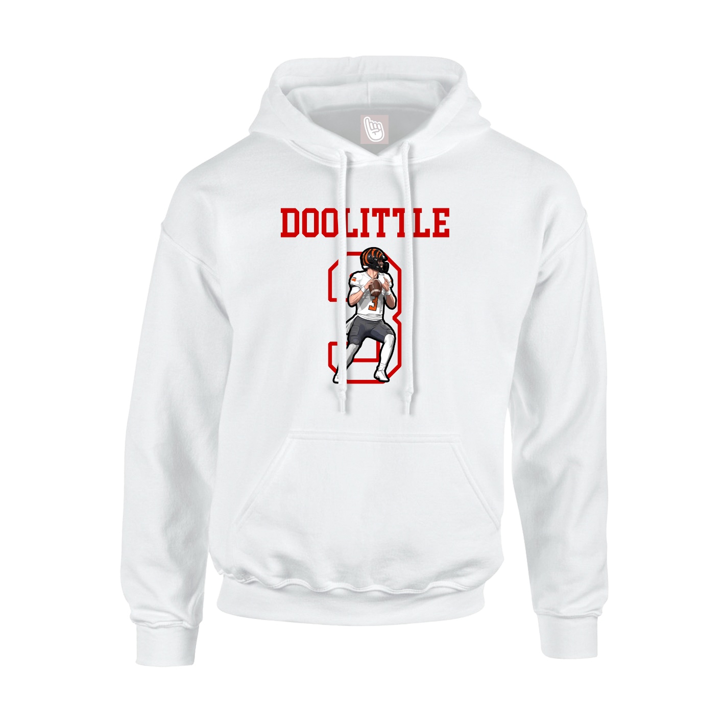 Youth Hoodie — Shirsey in White