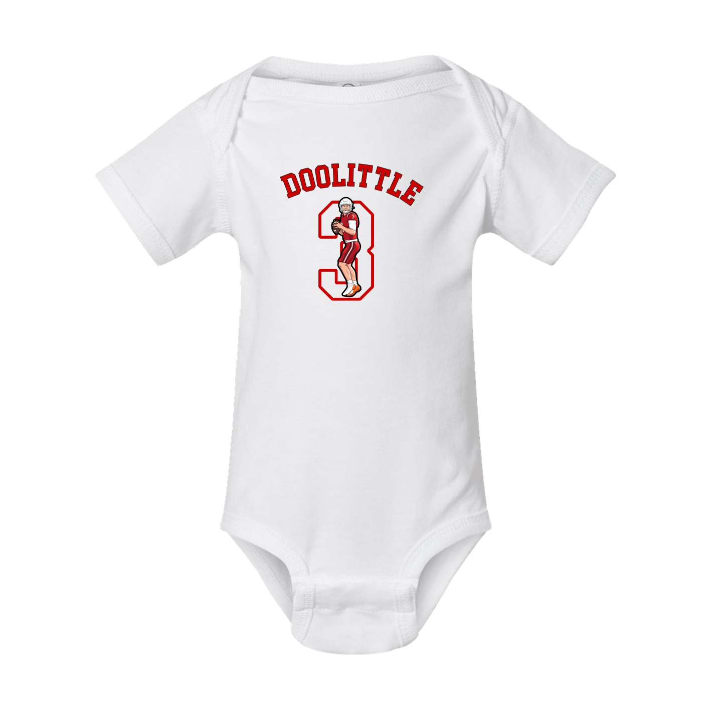 Baby Onesie — Shirsey Arch in White
