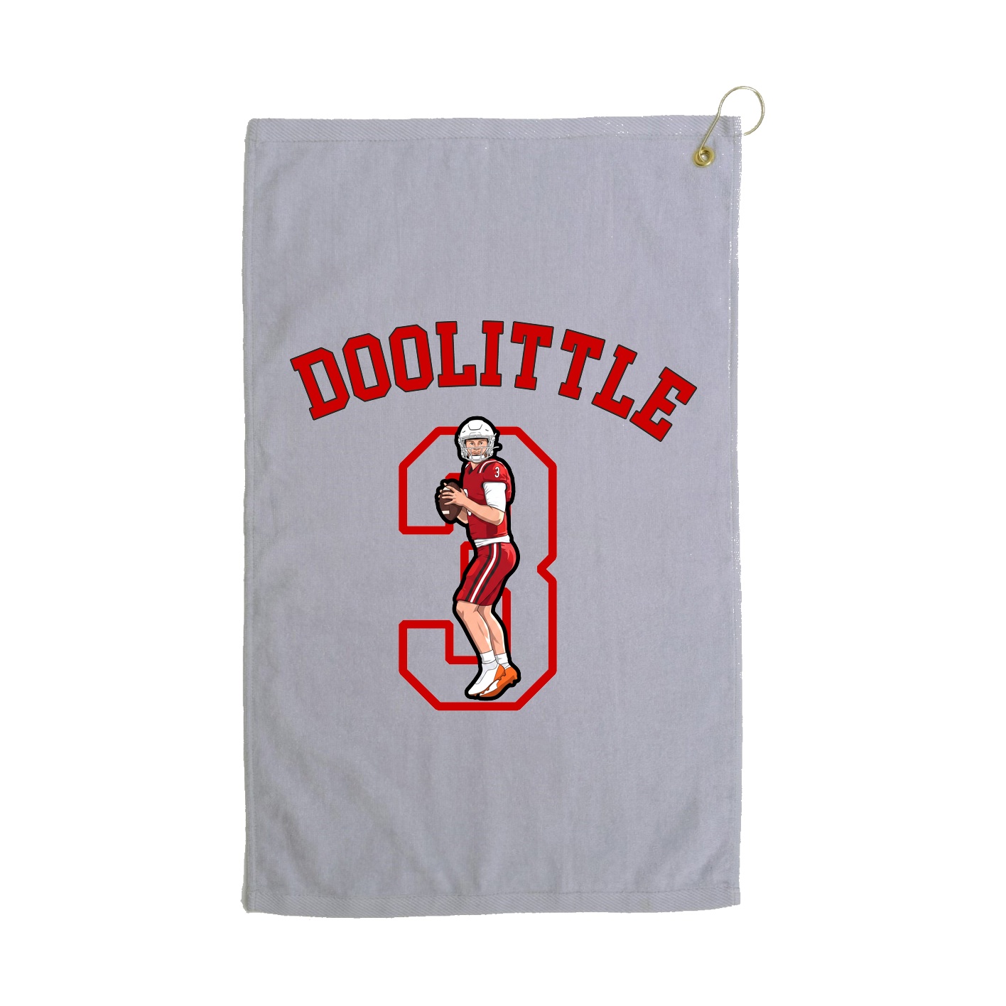 Golf Towel — Shirsey Arch in Grey