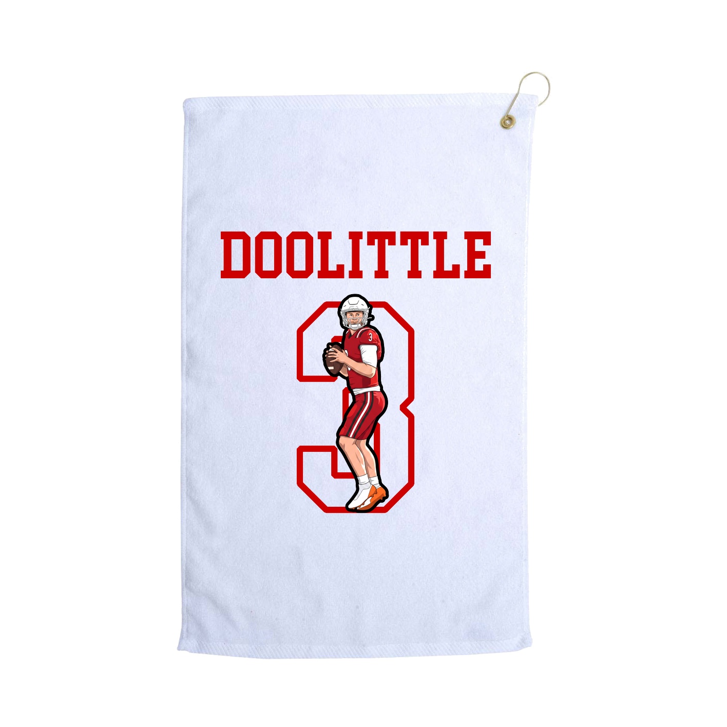 Golf Towel — Shirsey in White