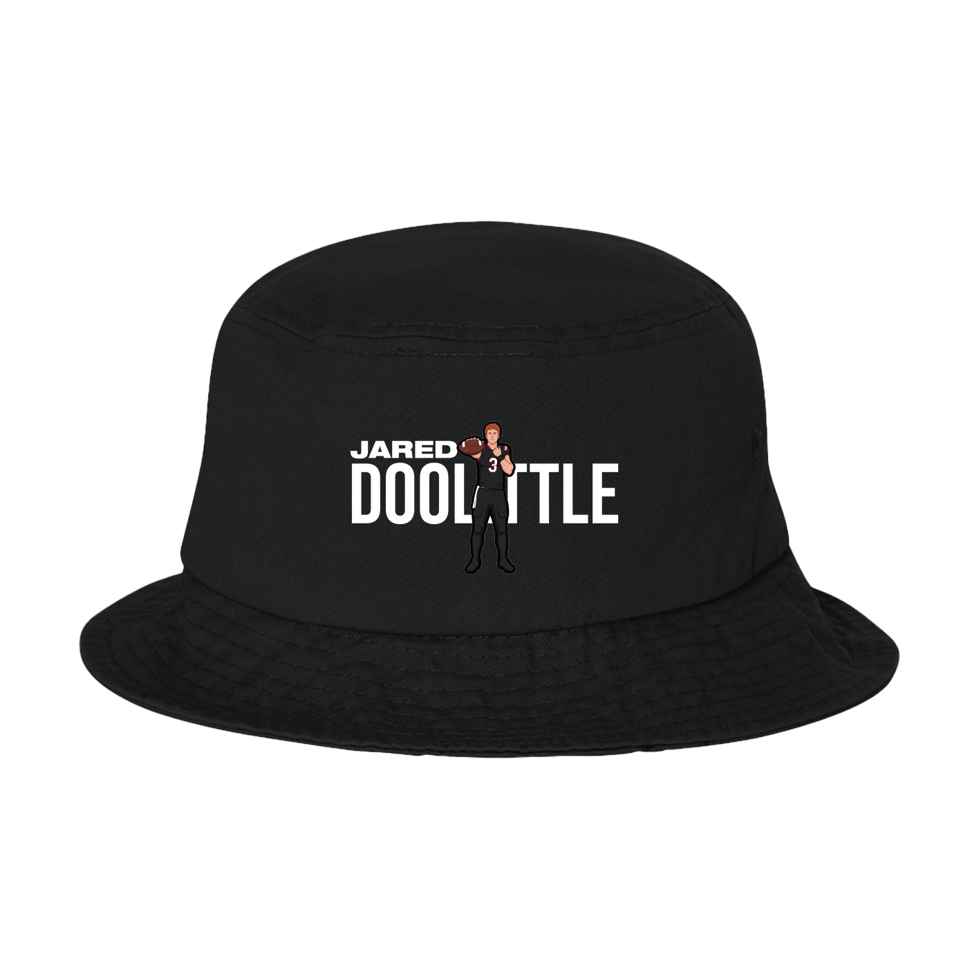 Bucket Cap — Player Name in Black