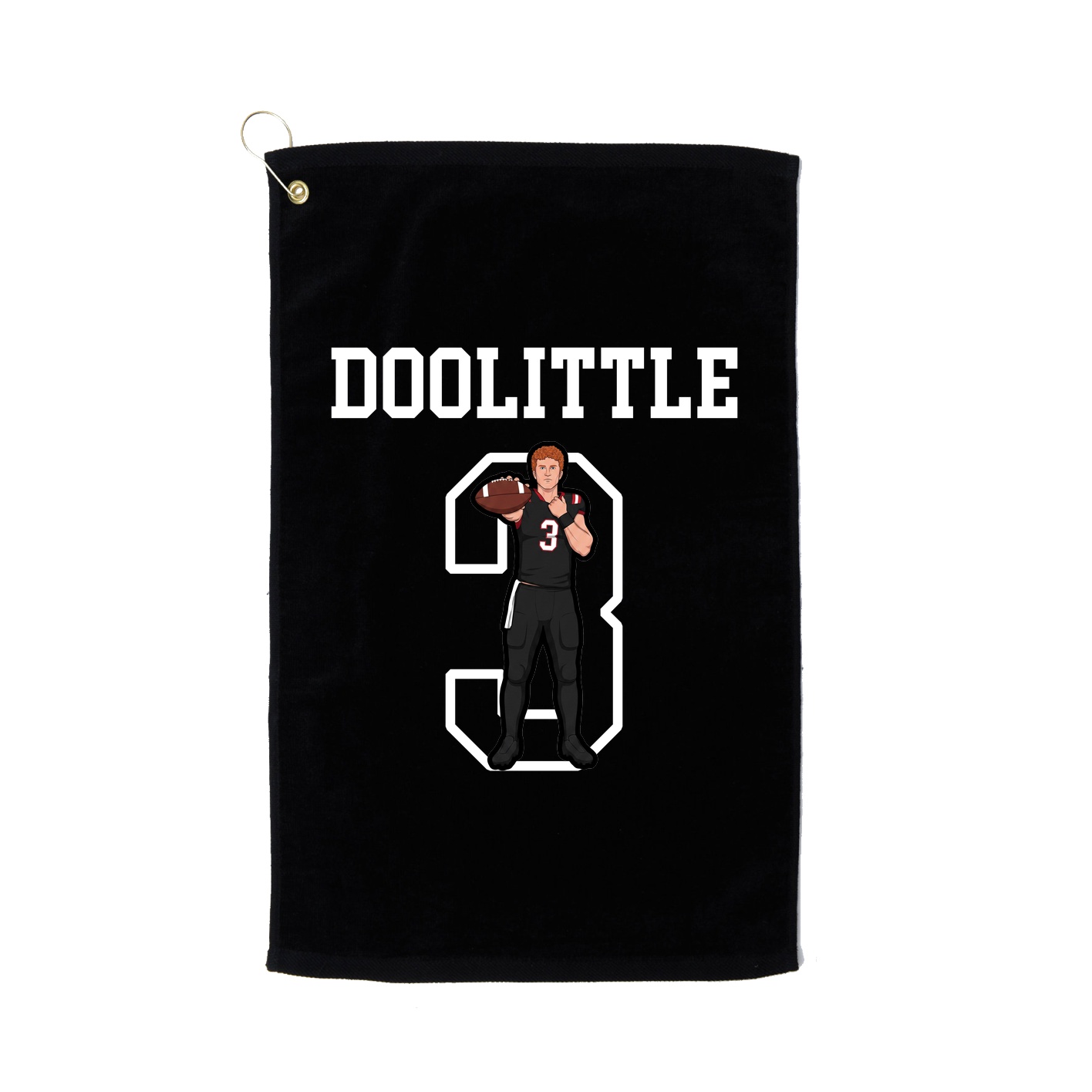 Golf Towel — Shirsey in Black