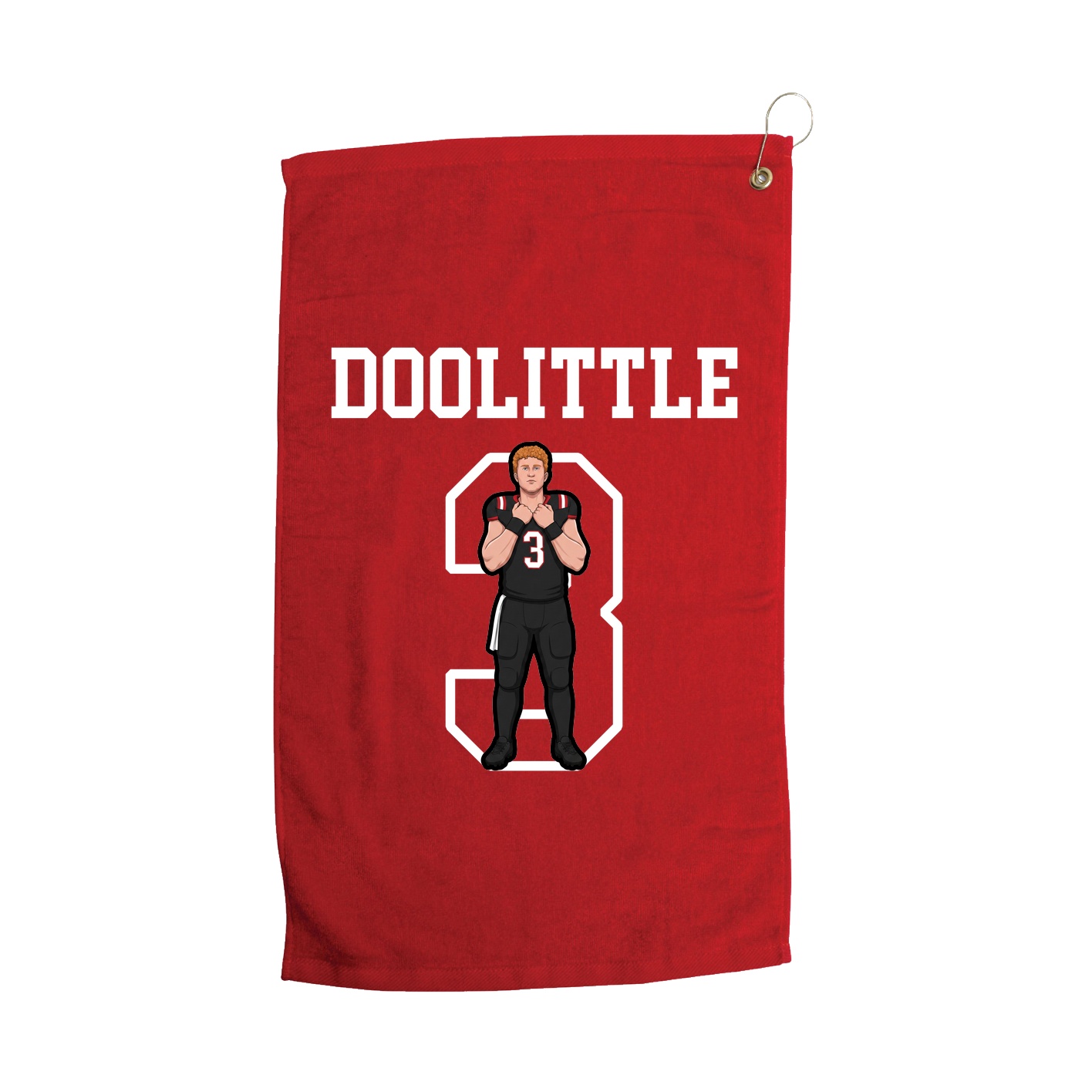 Golf Towel — Shirsey in Red
