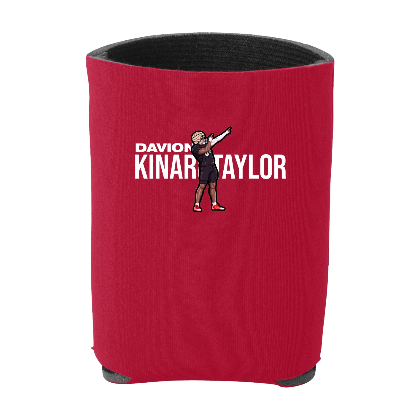 Can Holder — Player Name in Red