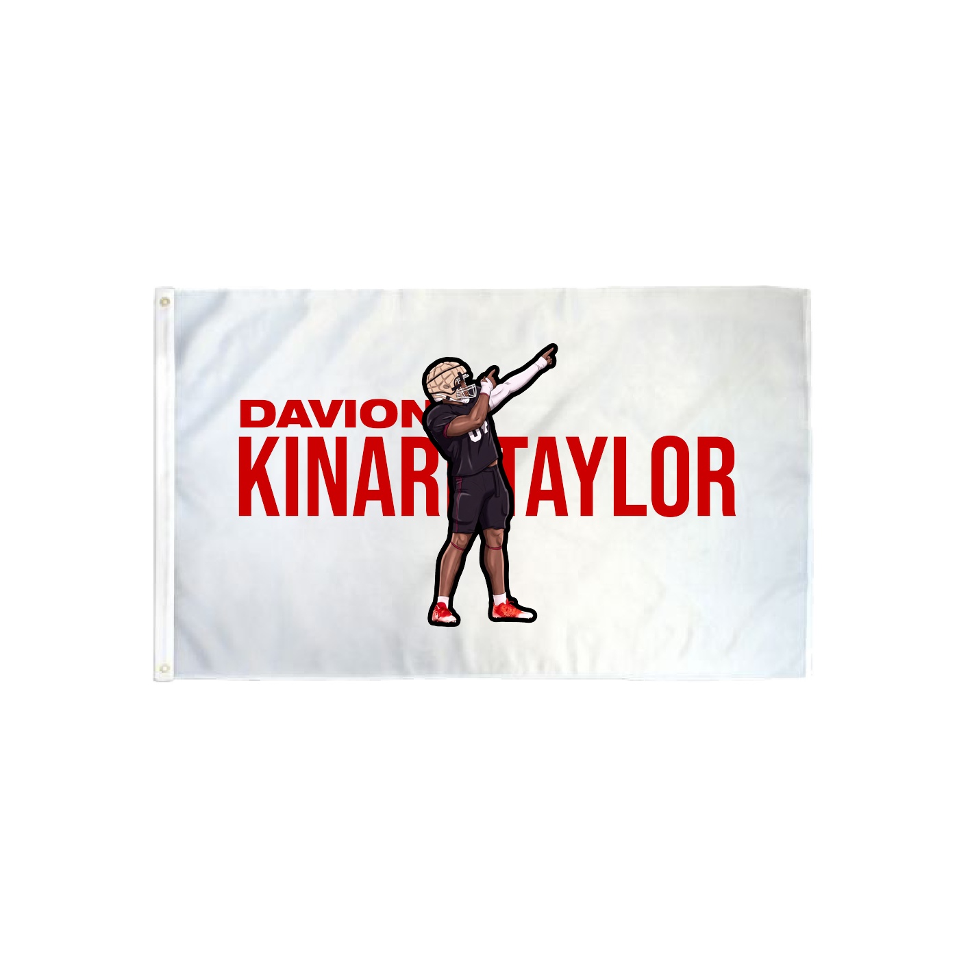3x5 Flag — Player Name in Classic