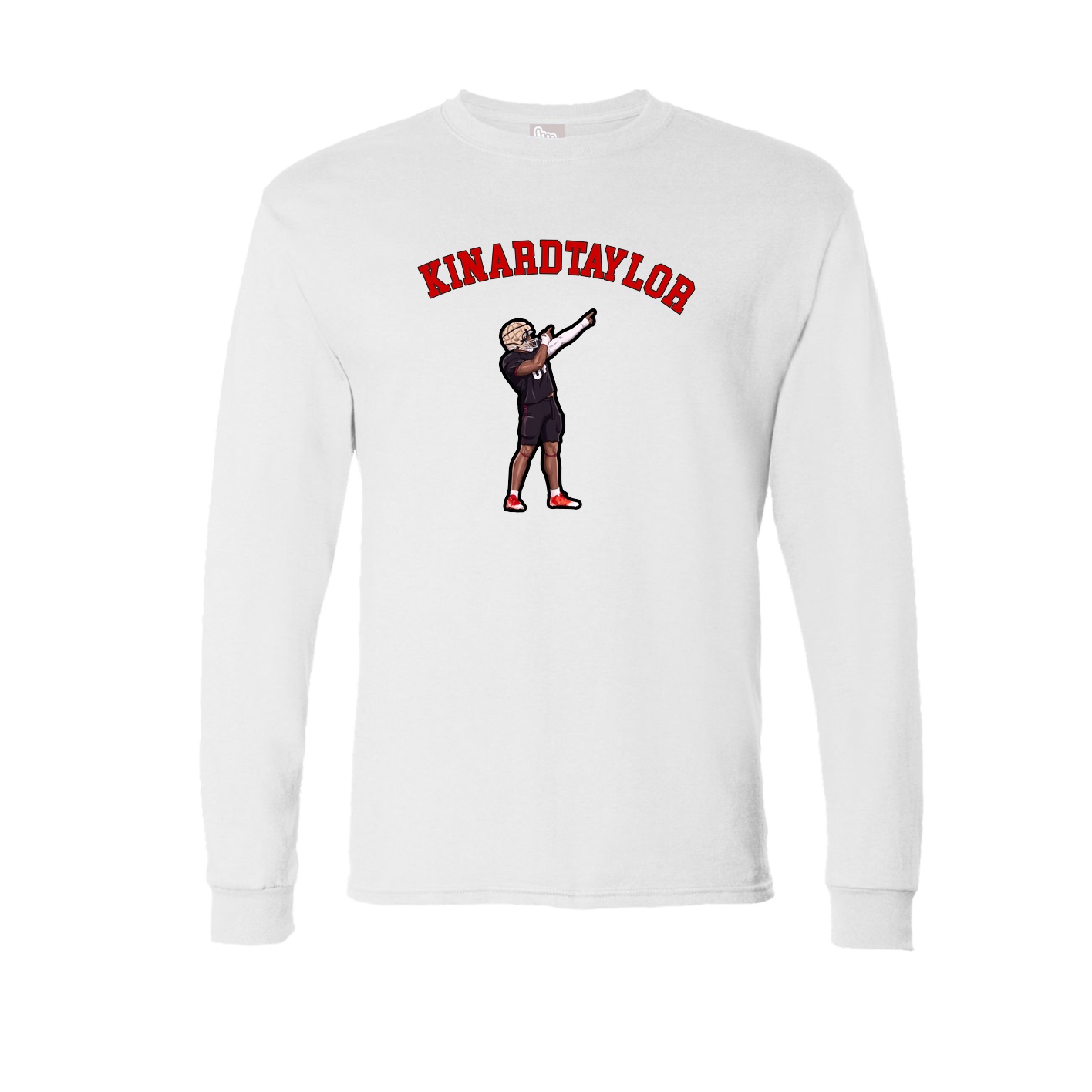 Long Sleeve Tee — Shirsey Arch in White