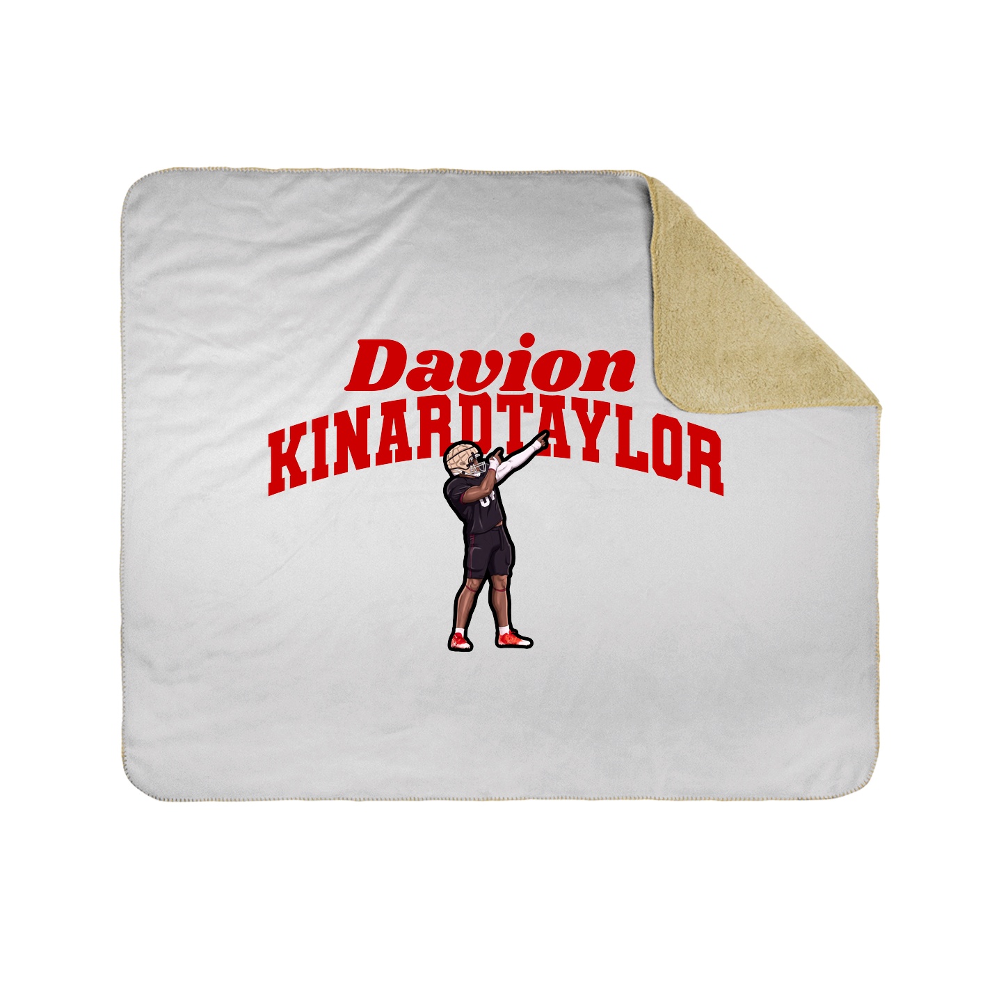 Throw Blanket — Signature Arch in White