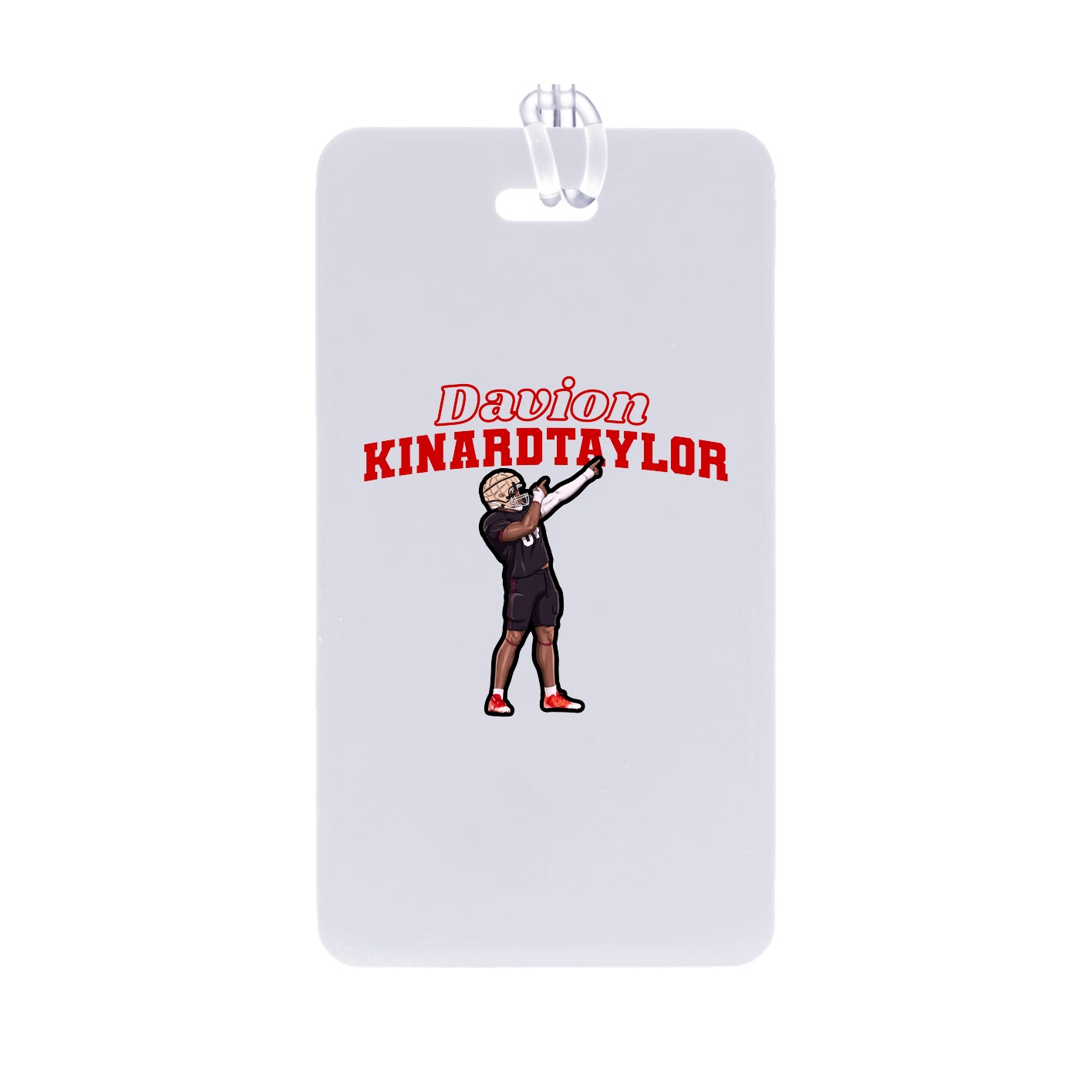 Bag Tag — Name Arch in Classic