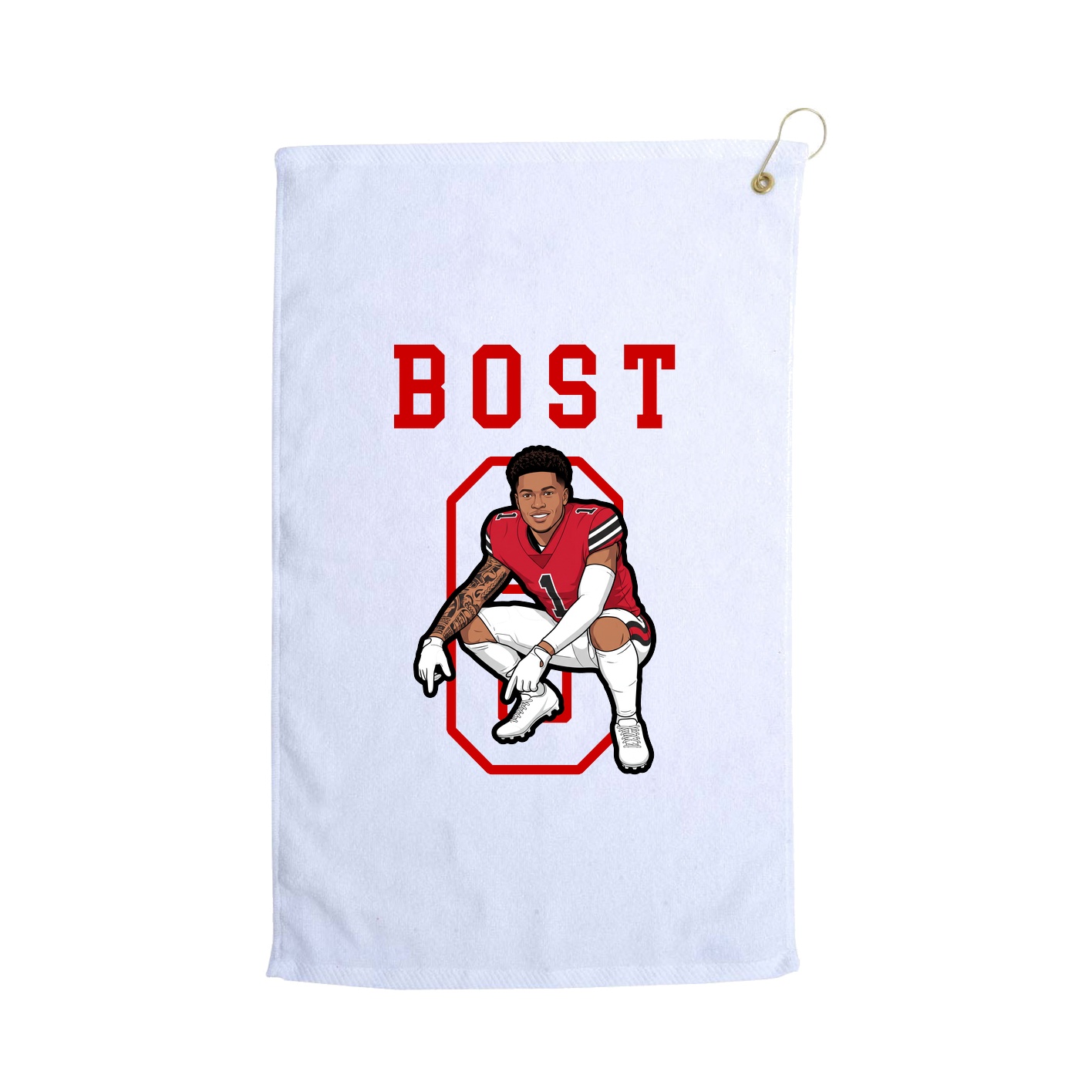 Golf Towel — Shirsey in White