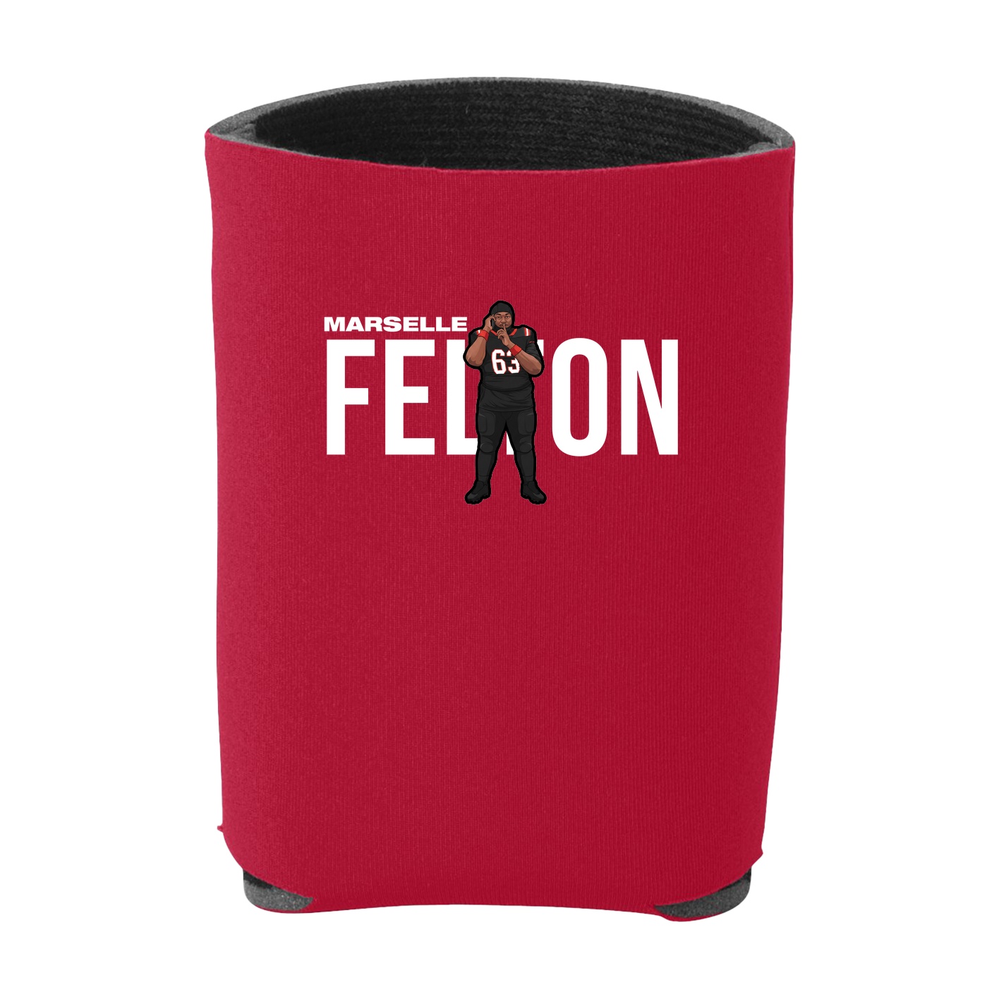 Can Holder — Player Name in Red