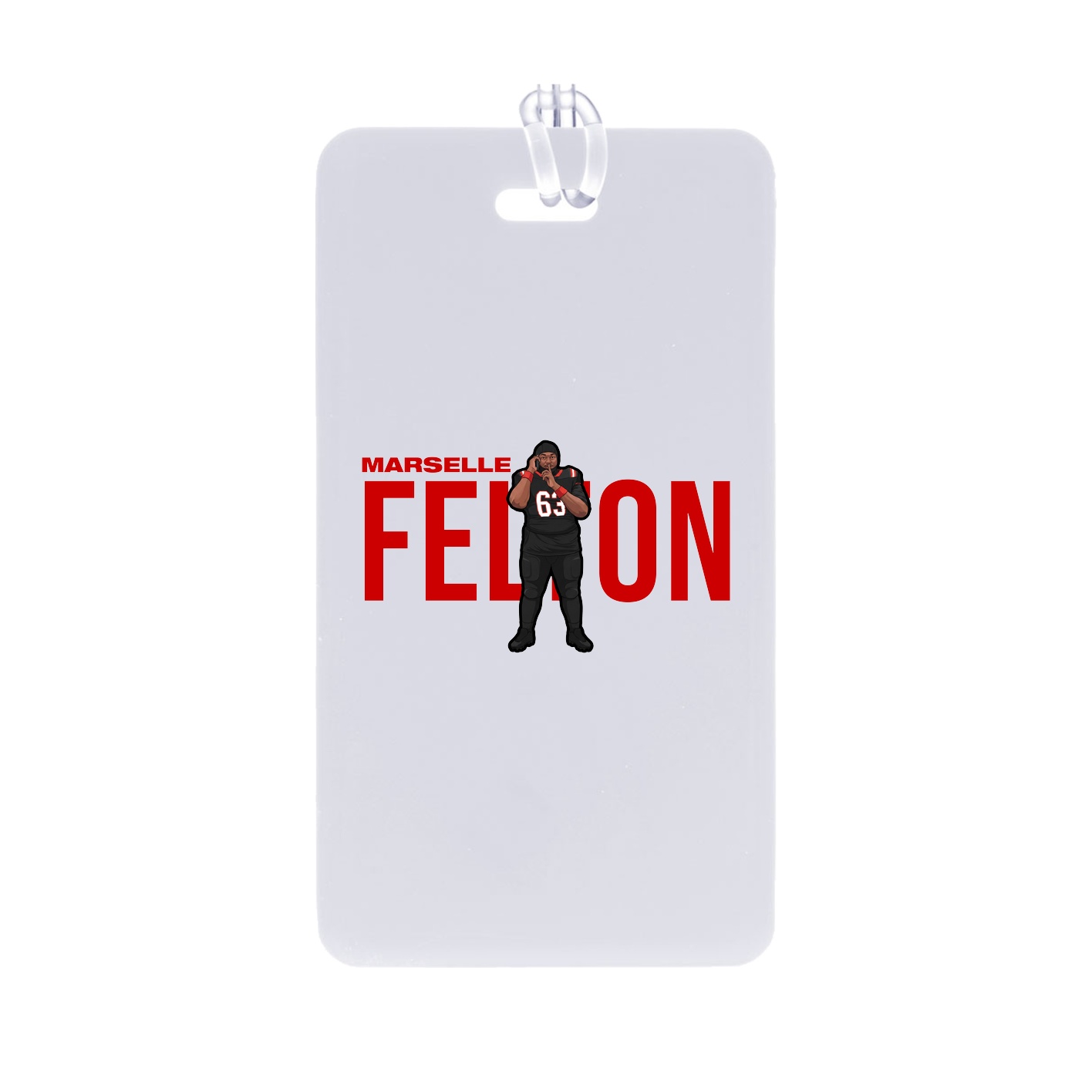 Bag Tag — Player Name in Classic