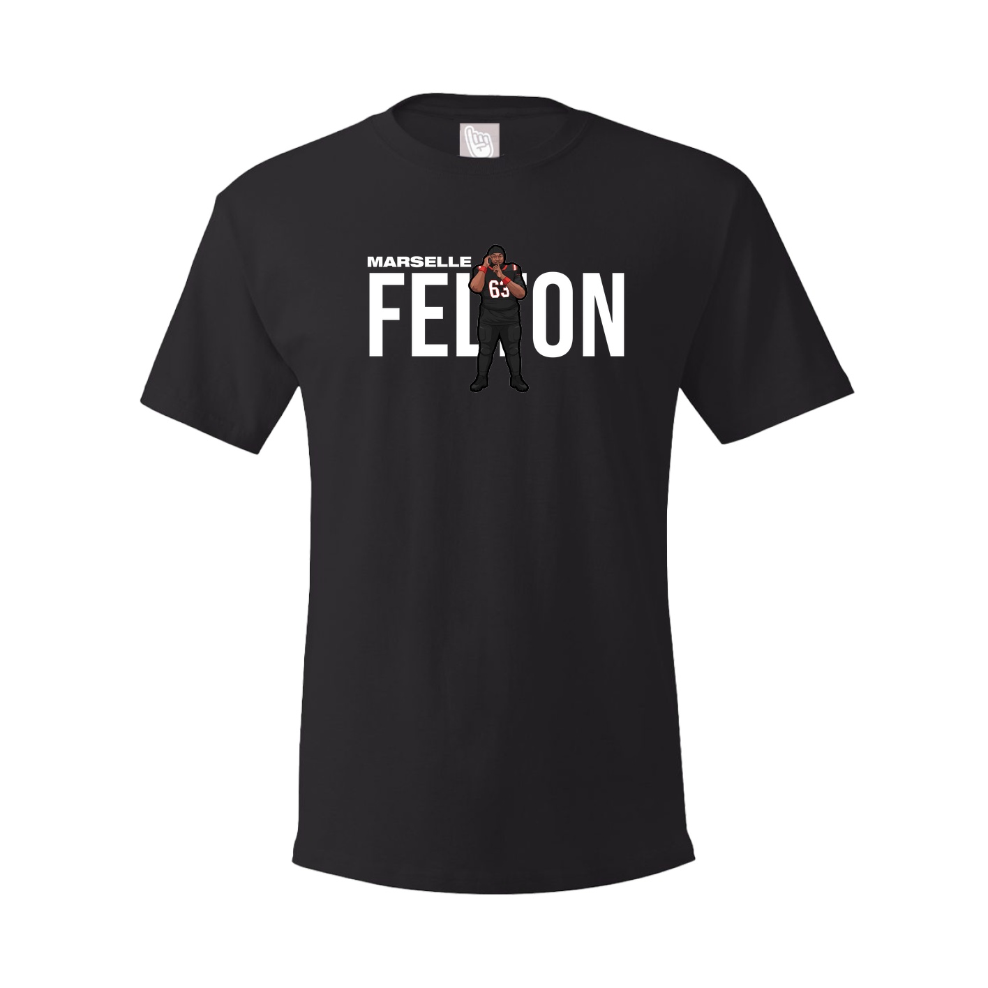 Youth Tee — Player Name in Black