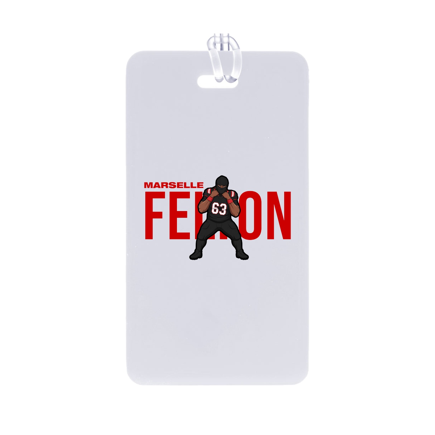 Bag Tag — Player Name in Classic