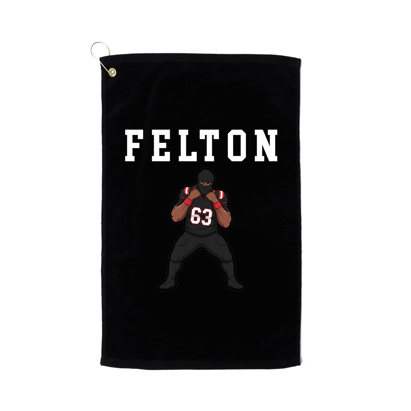 Golf Towel — Shirsey in Black