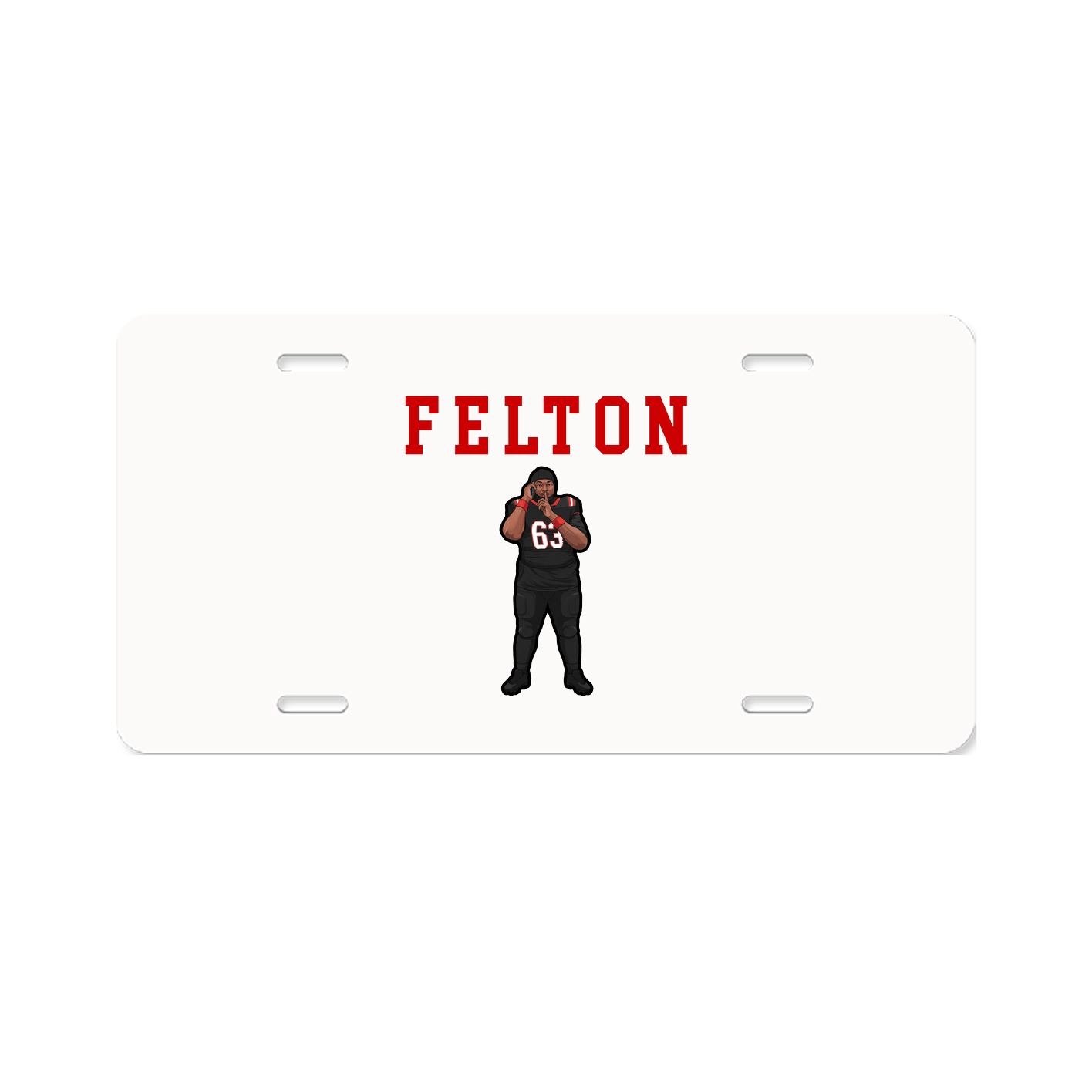 License Plate — Shirsey in Classic