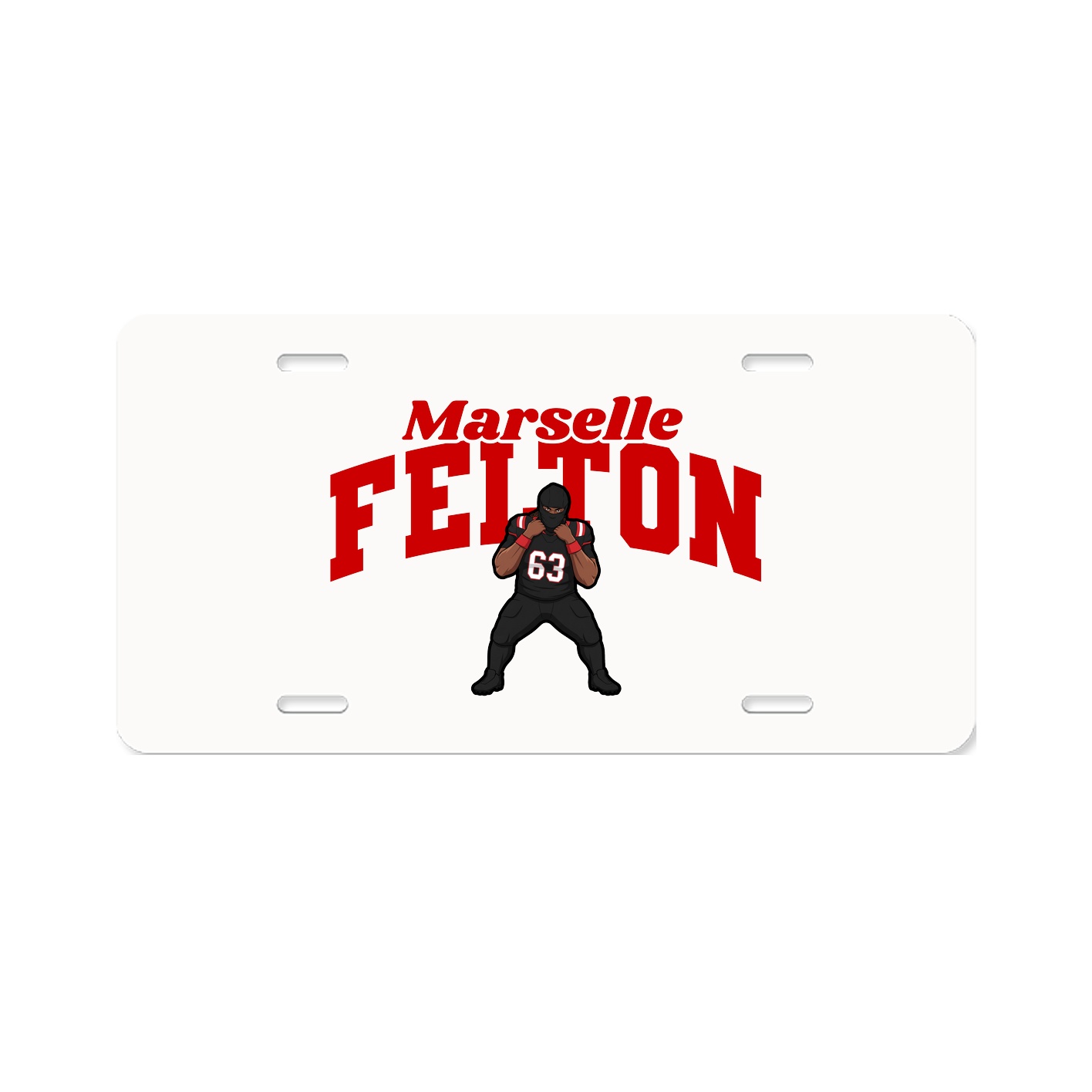 License Plate — Signature Arch in Classic