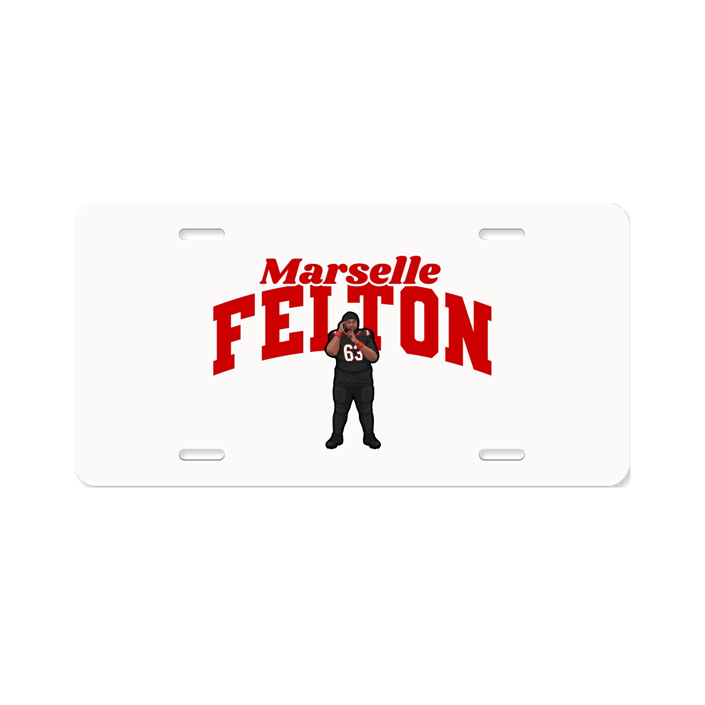 License Plate — Signature Arch in Classic