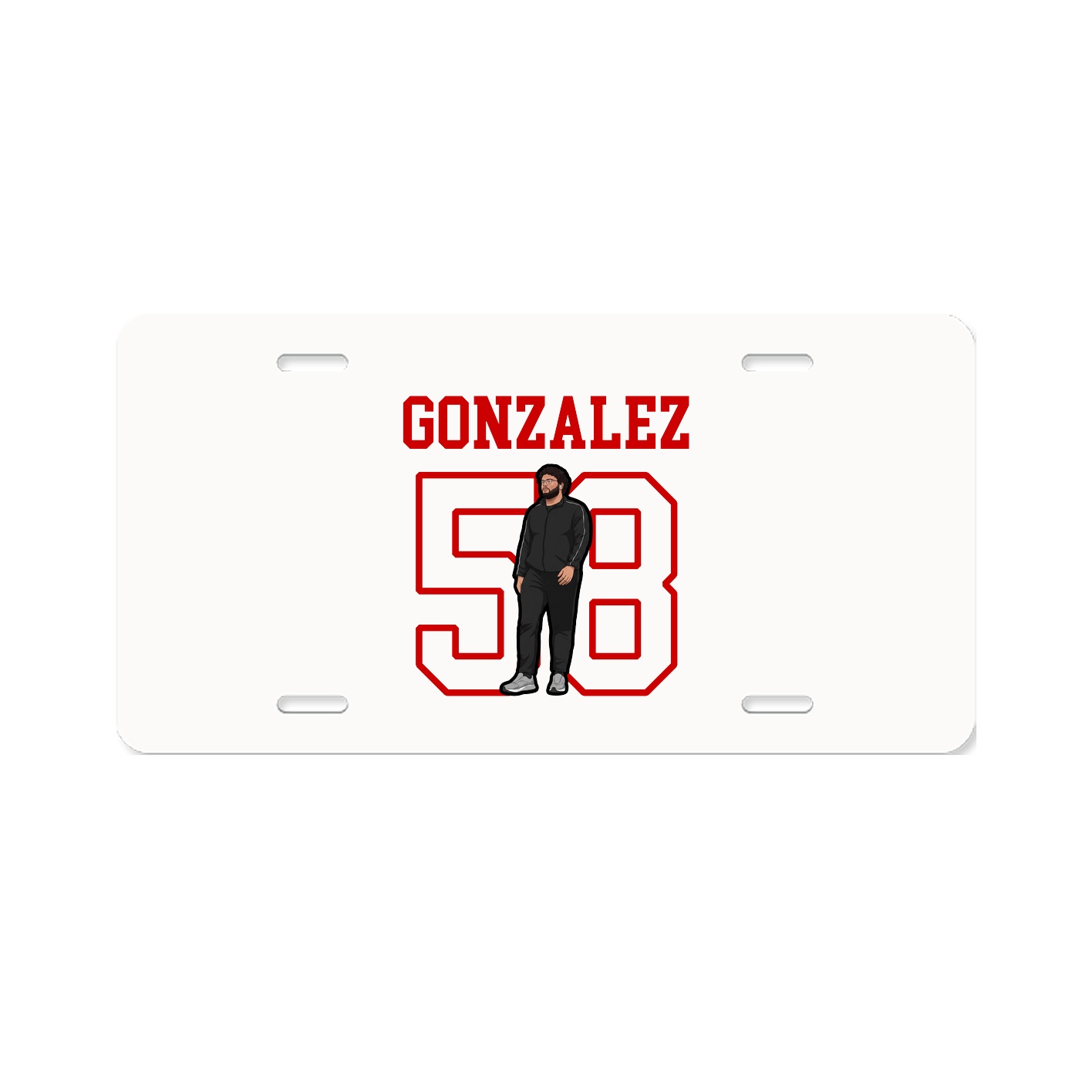 License Plate — Shirsey in Classic