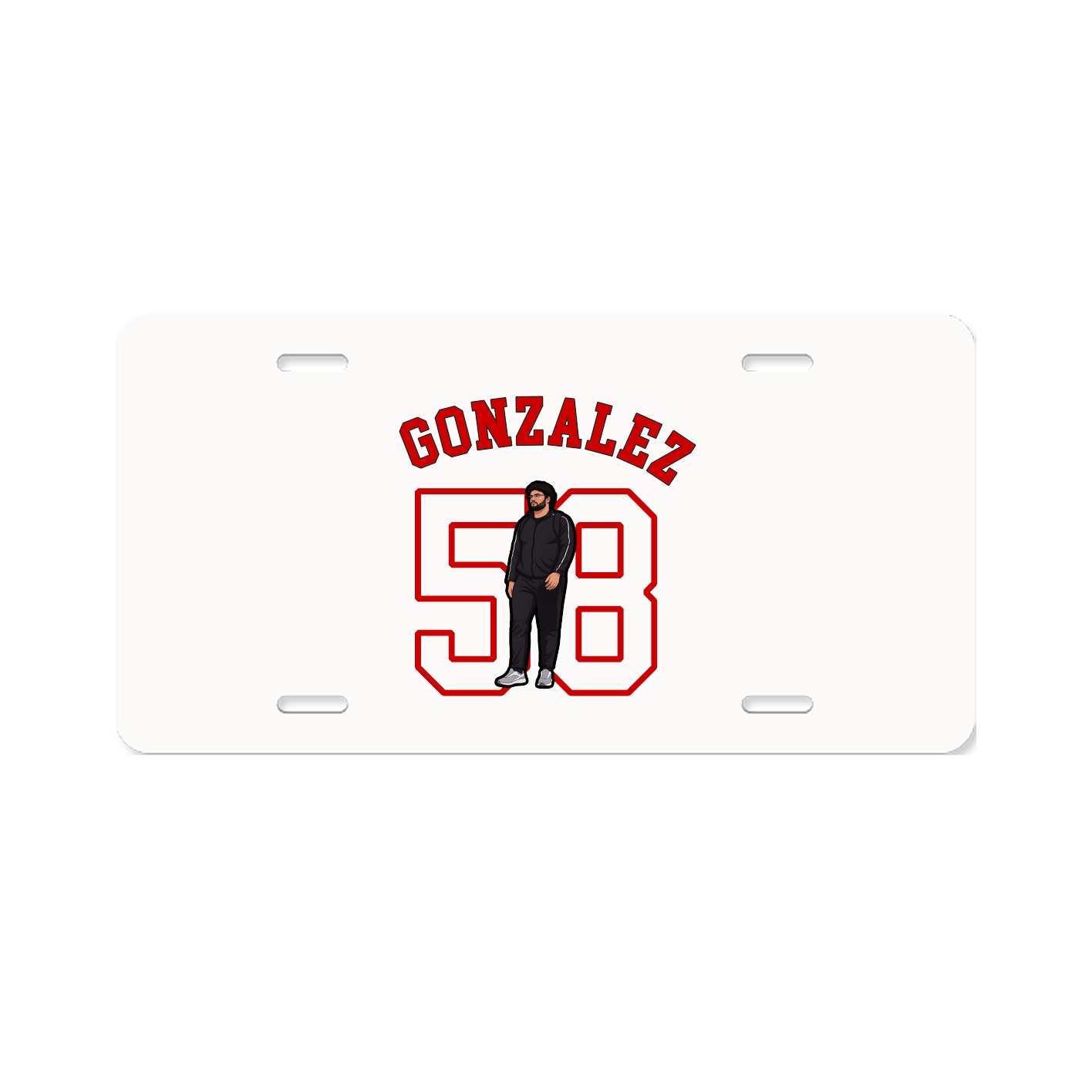 License Plate — Shirsey Arch in Classic