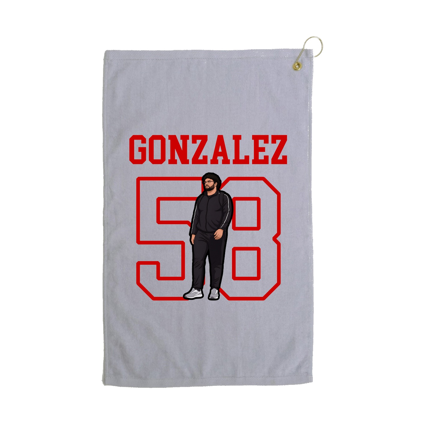 Golf Towel — Shirsey in Grey