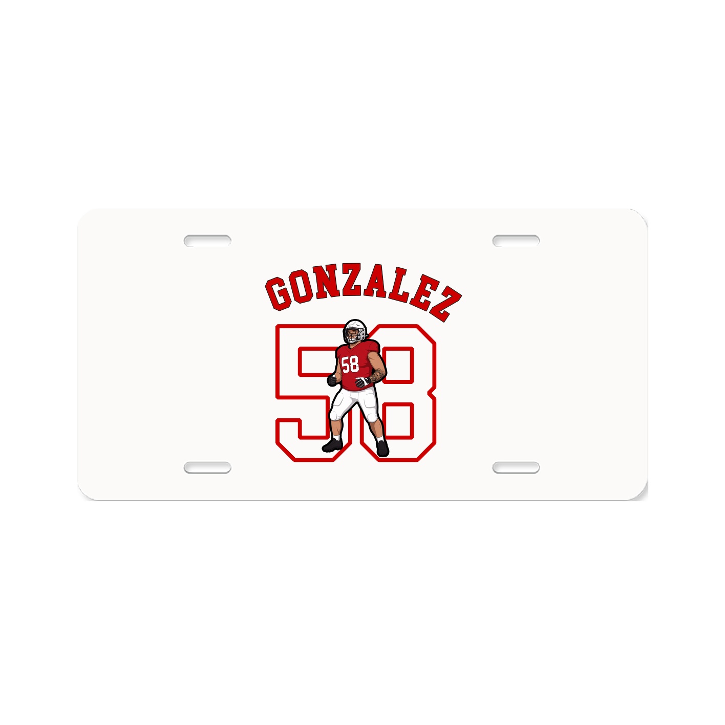 License Plate — Shirsey Arch in Classic