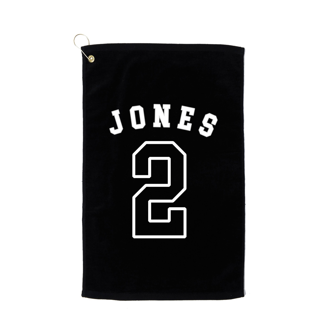 Golf Towel — Shirsey Arch in Black