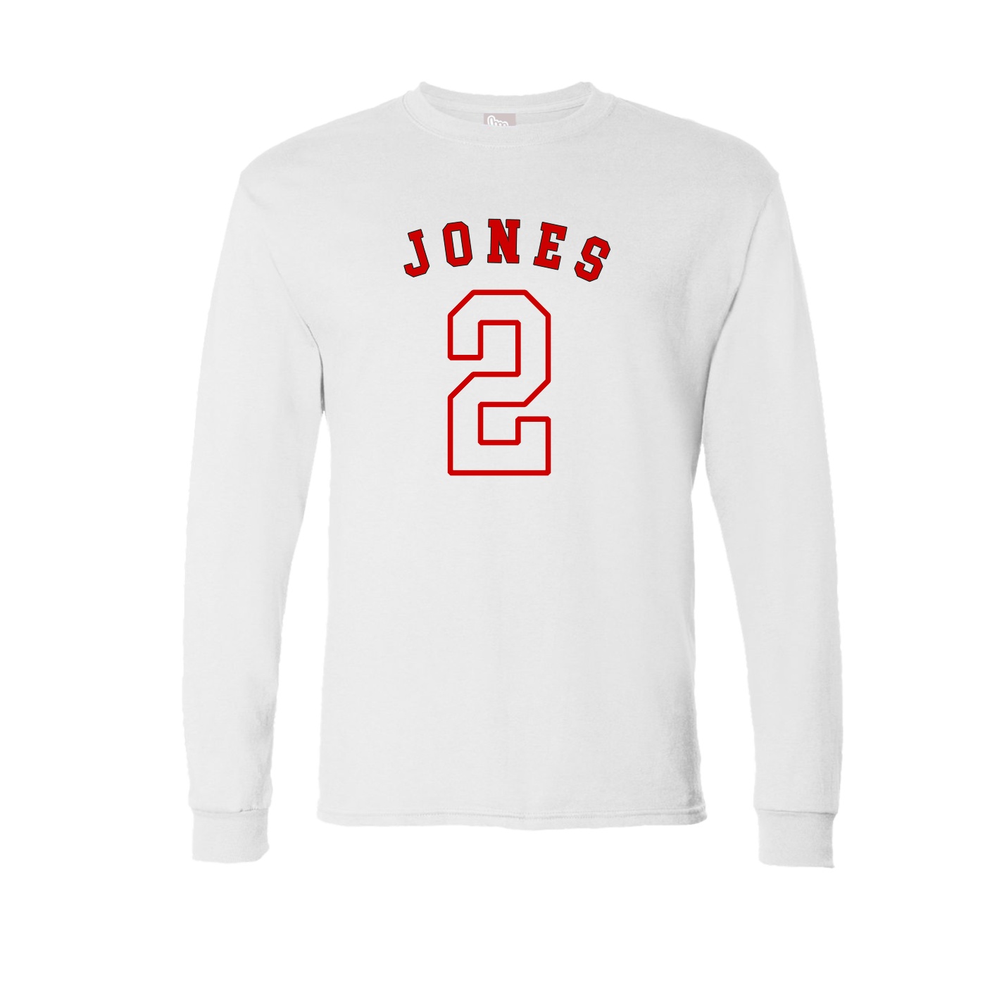 Long Sleeve Tee — Shirsey Arch in White