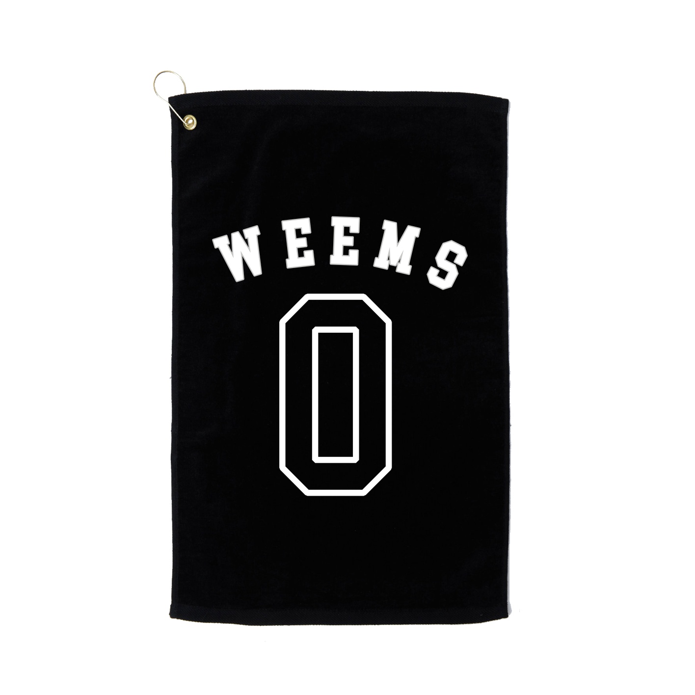 Golf Towel — Shirsey Arch in Black