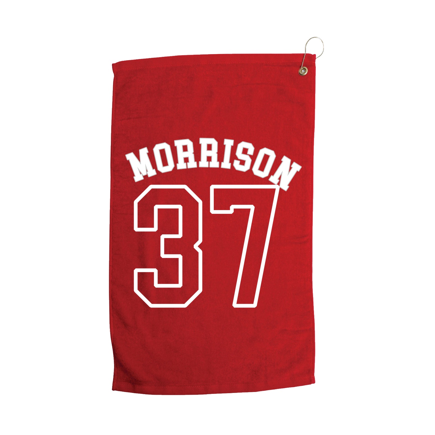 Golf Towel — Shirsey Arch in Red