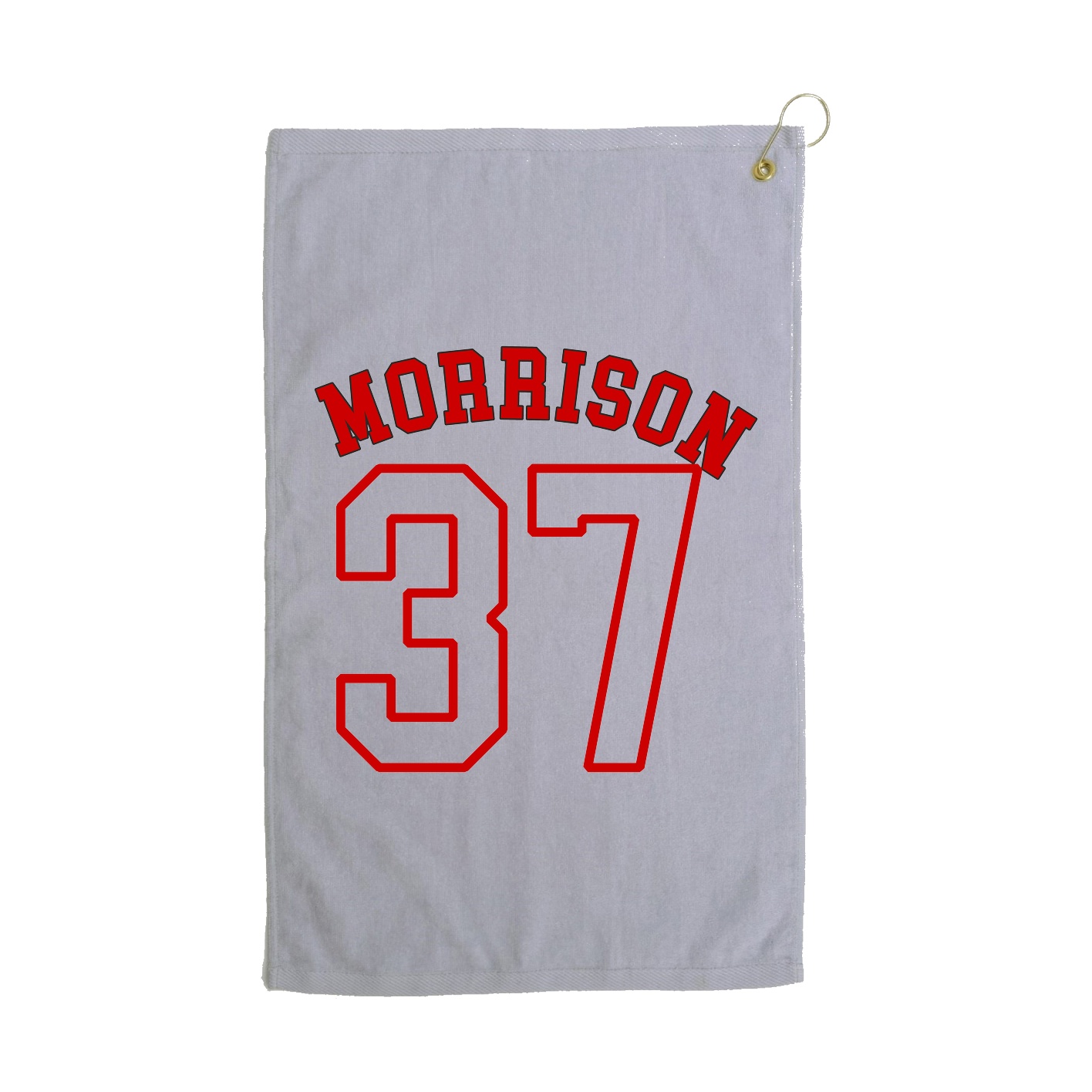 Golf Towel — Shirsey Arch in Grey