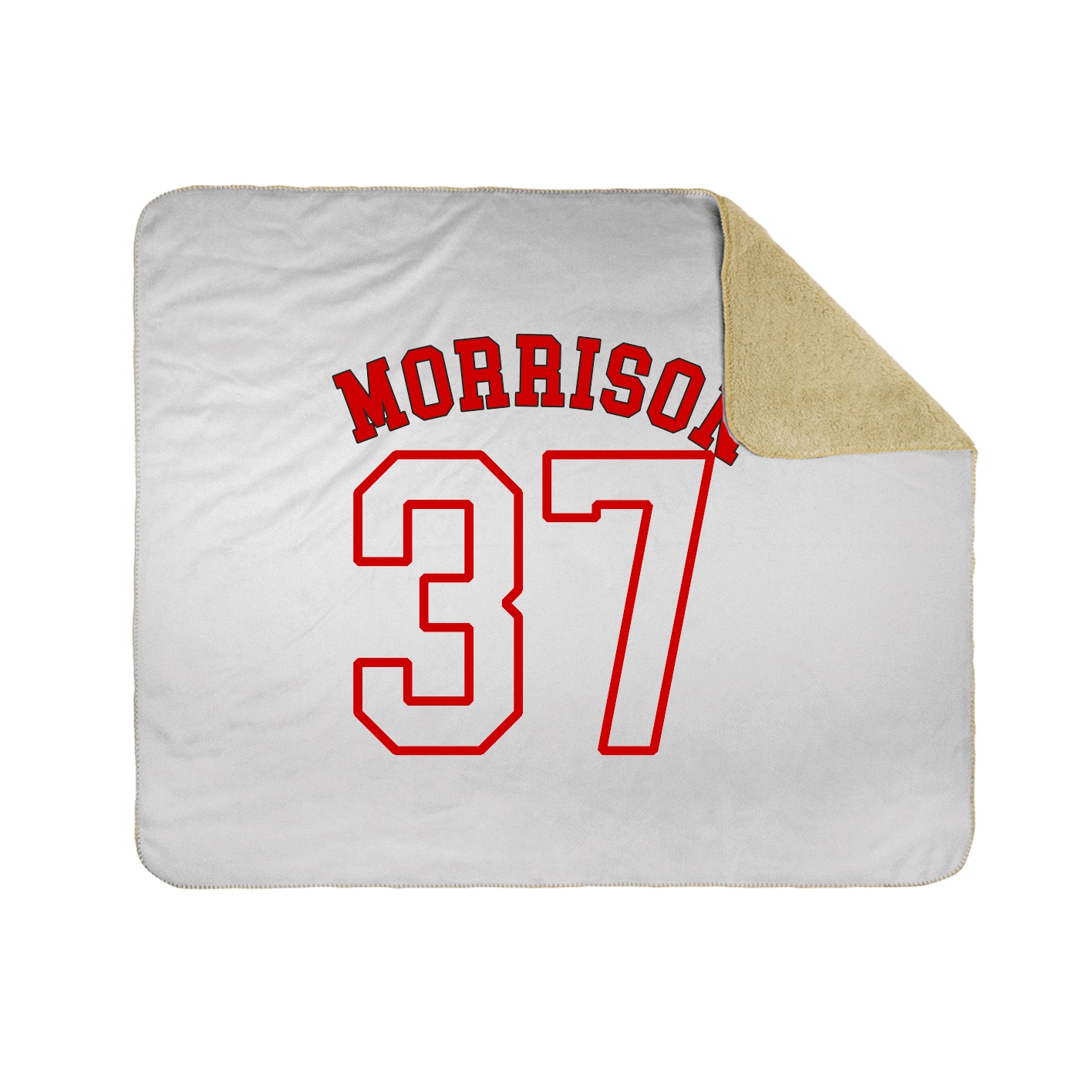 Throw Blanket — Shirsey Arch in White