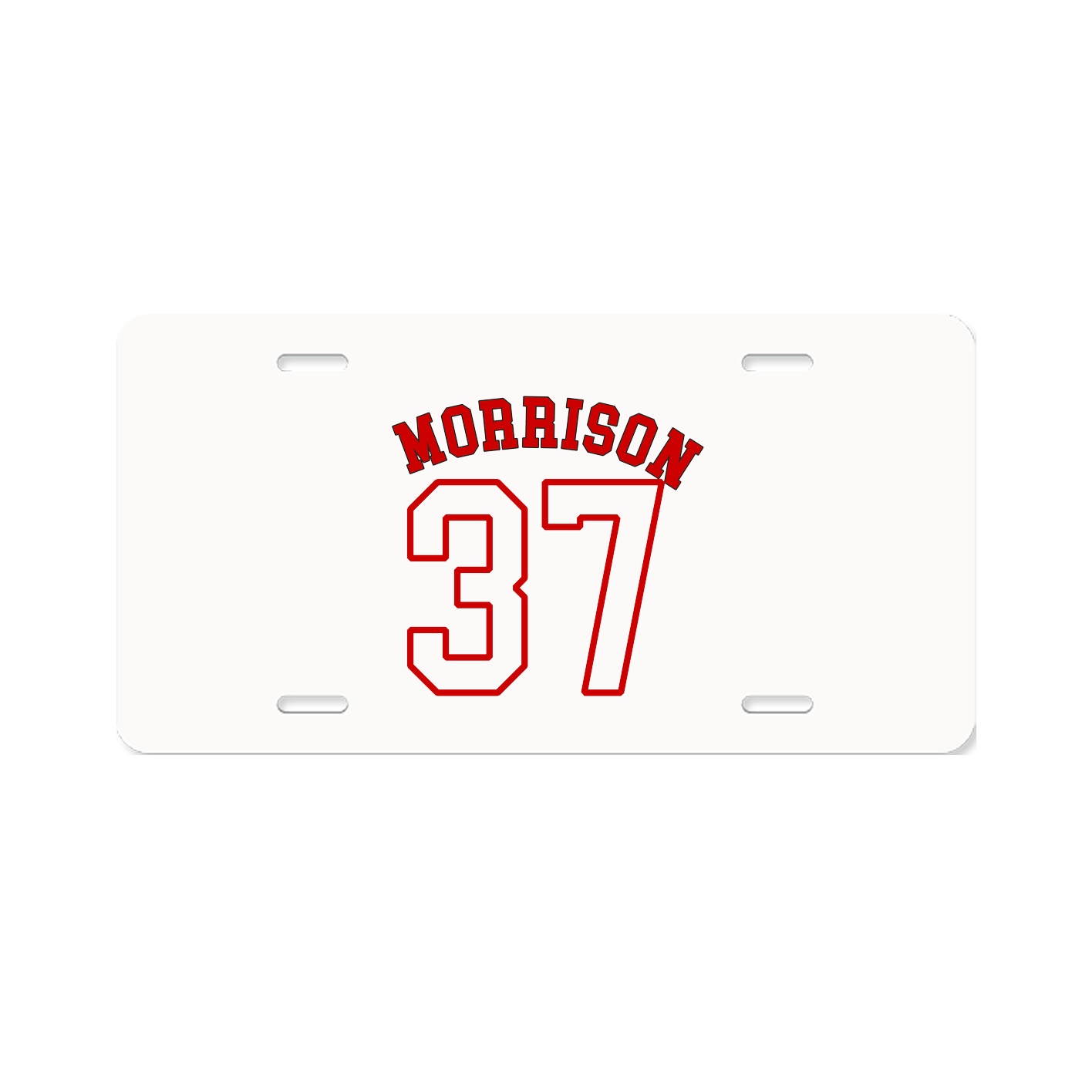 License Plate — Shirsey Arch in Classic