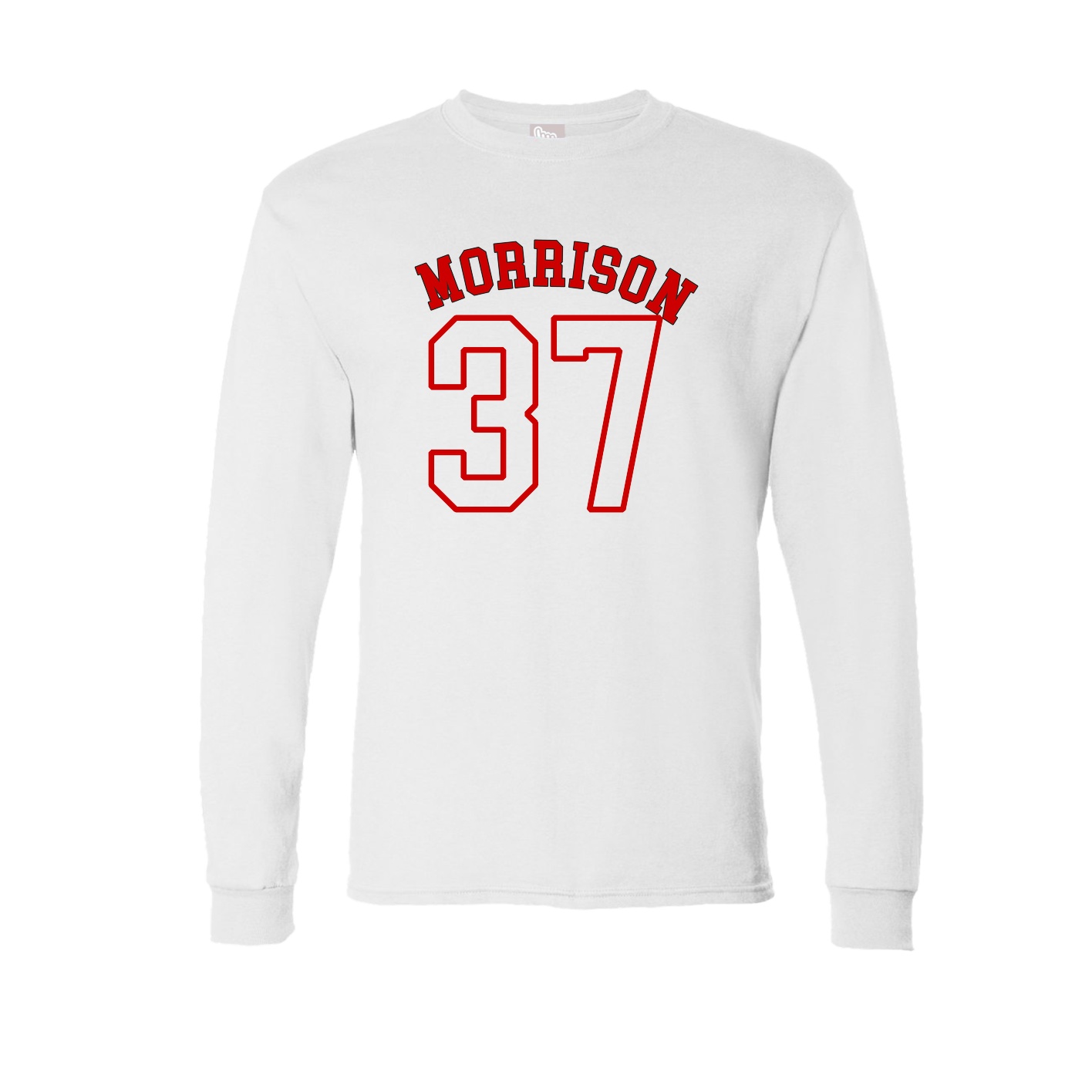 Long Sleeve Tee — Shirsey Arch in White
