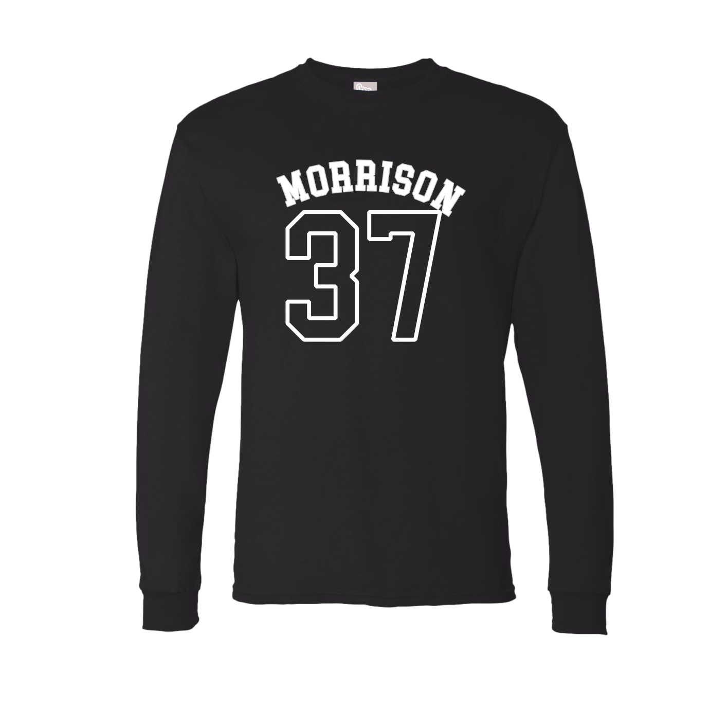 Long Sleeve Tee — Shirsey Arch in Black