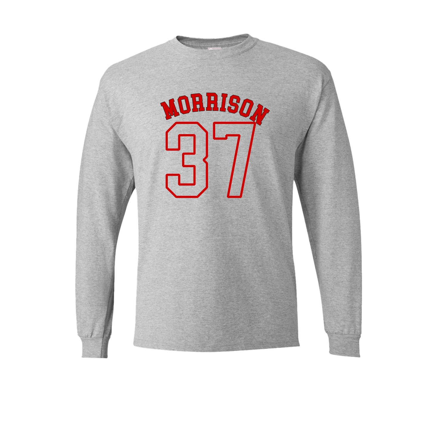 Long Sleeve Tee — Shirsey Arch in Grey