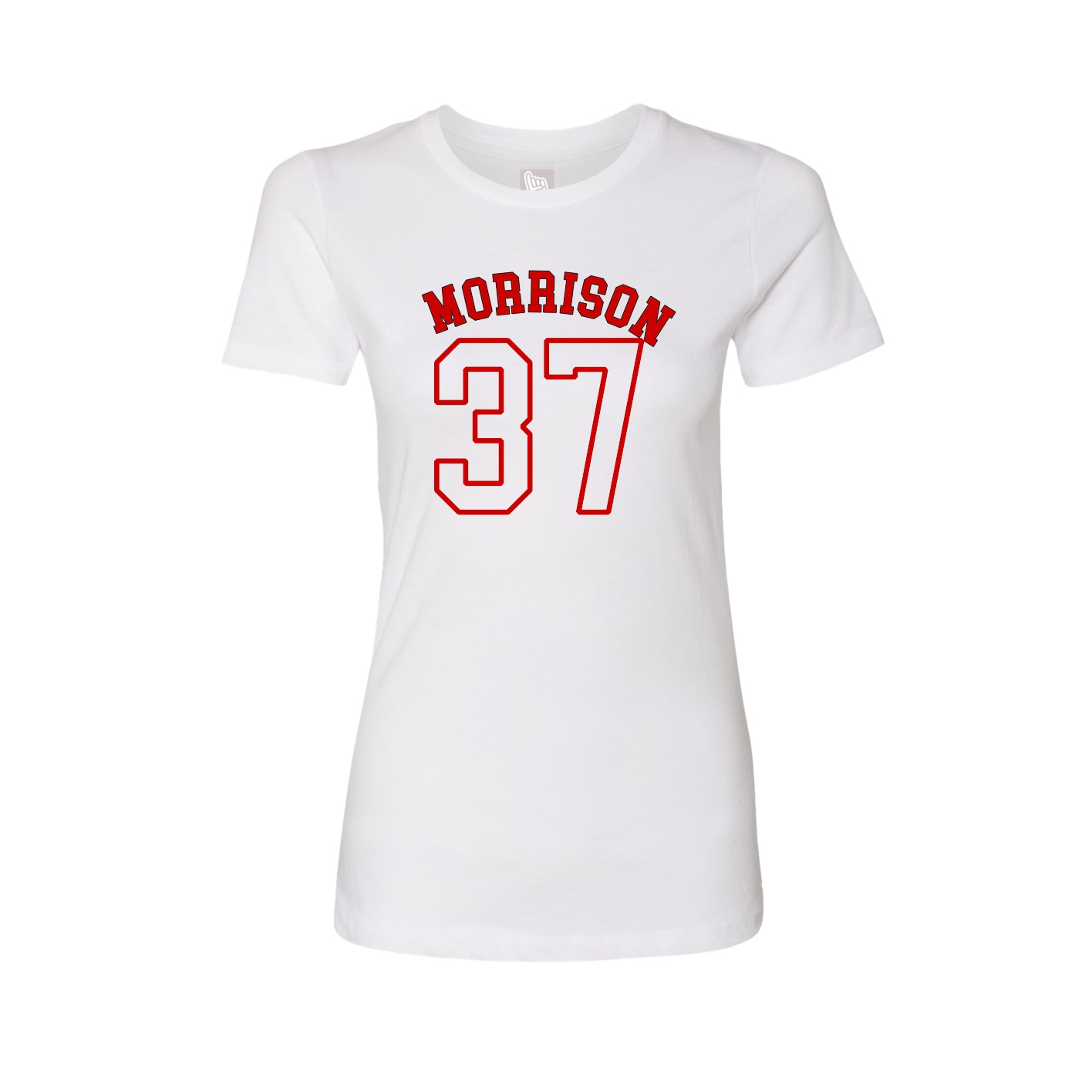 Womens Tee — Shirsey Arch in White