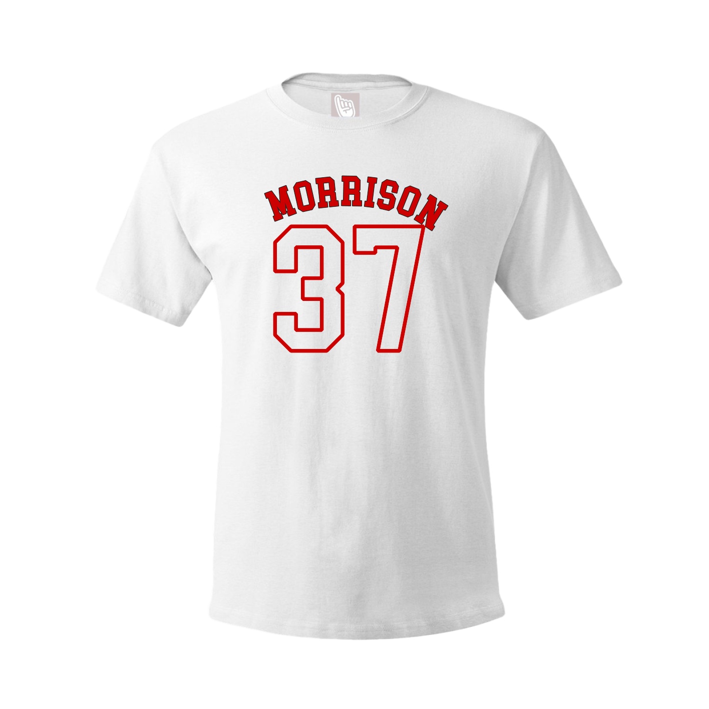 Youth Tee — Shirsey Arch in White