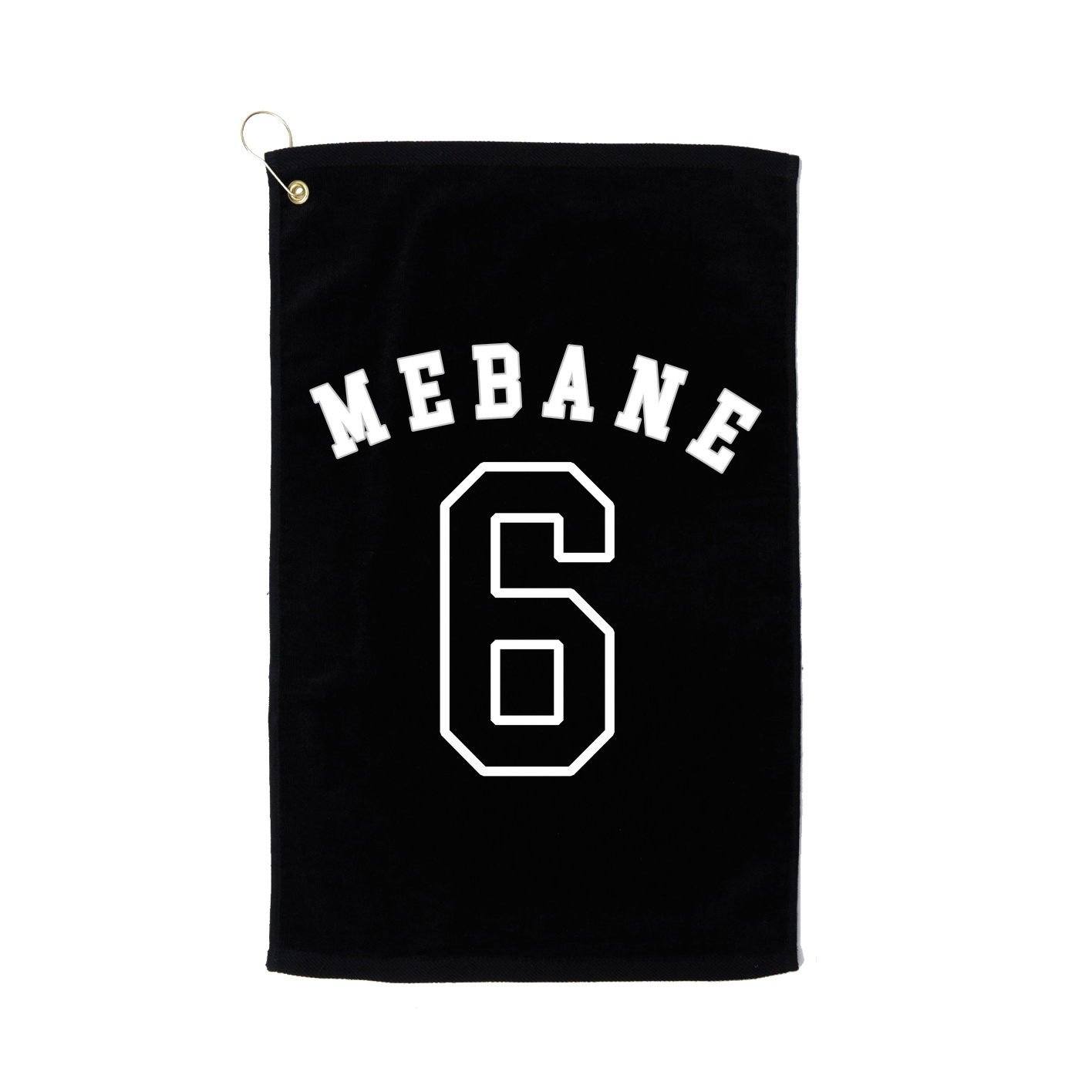 Golf Towel — Shirsey Arch in Black