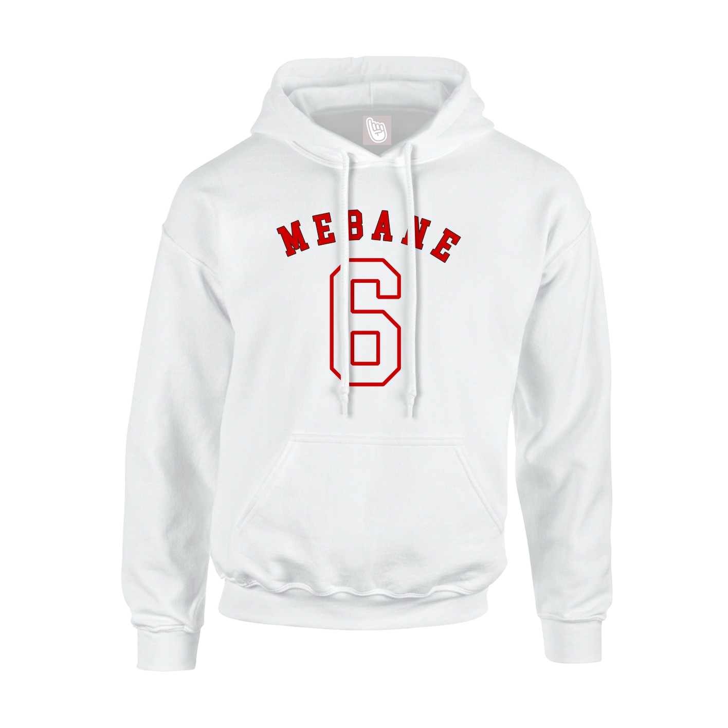Hoodie — Shirsey Arch in White