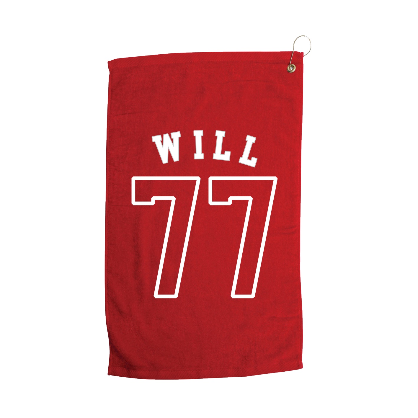 Golf Towel — Shirsey Arch in Red