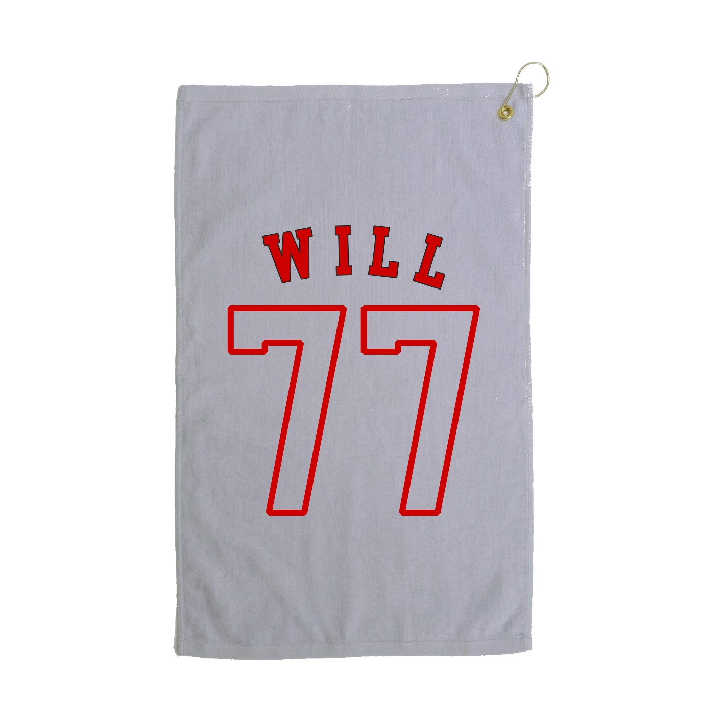 Golf Towel — Shirsey Arch in Grey