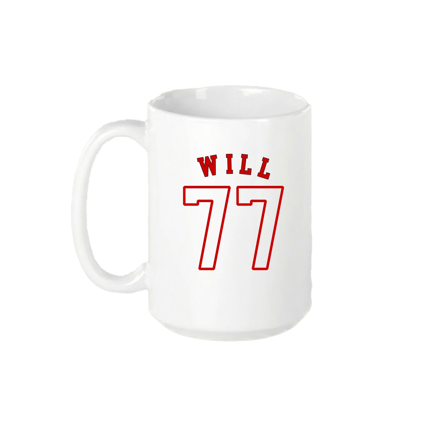 15oz Coffee Mug — Shirsey Arch in White