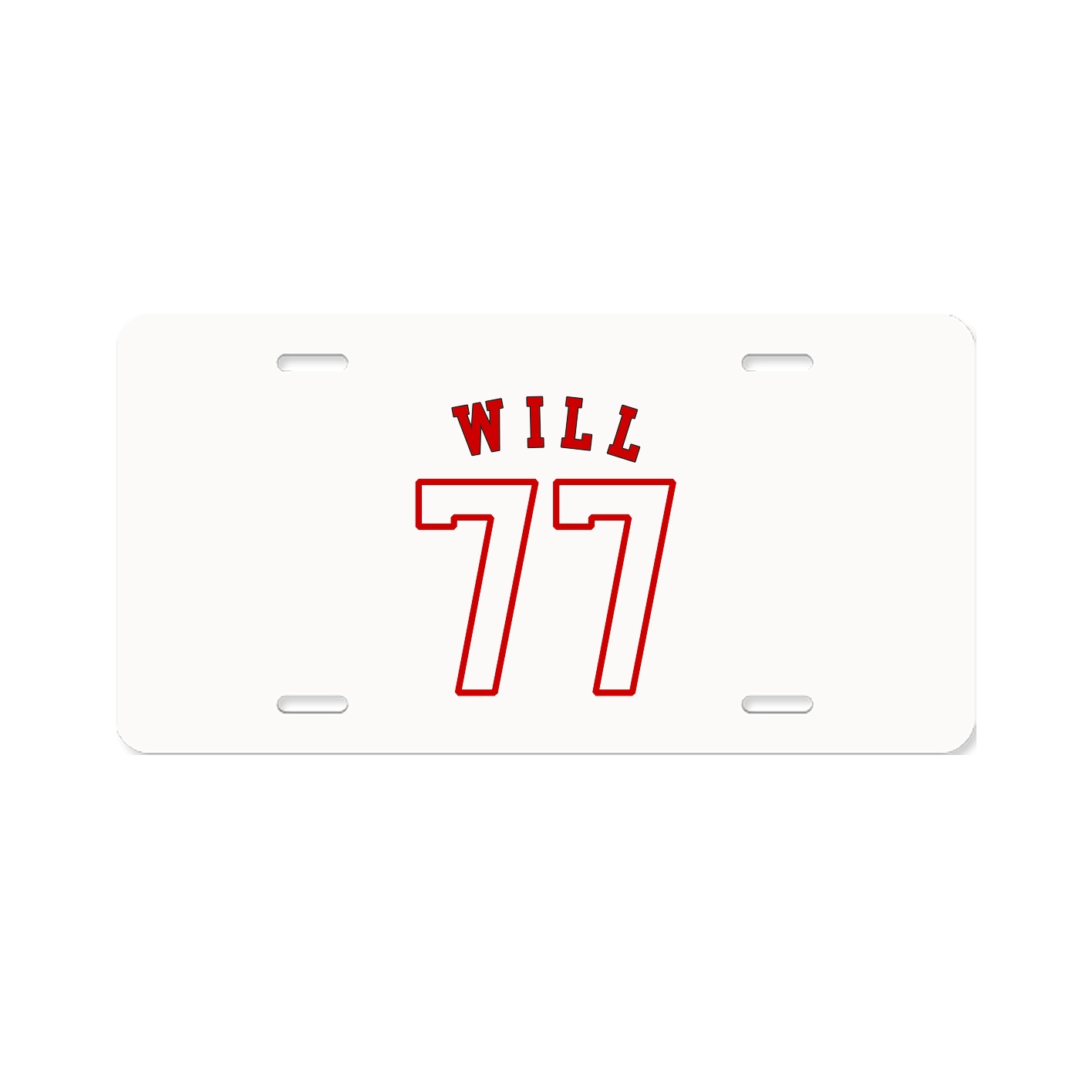 License Plate — Shirsey Arch in Classic