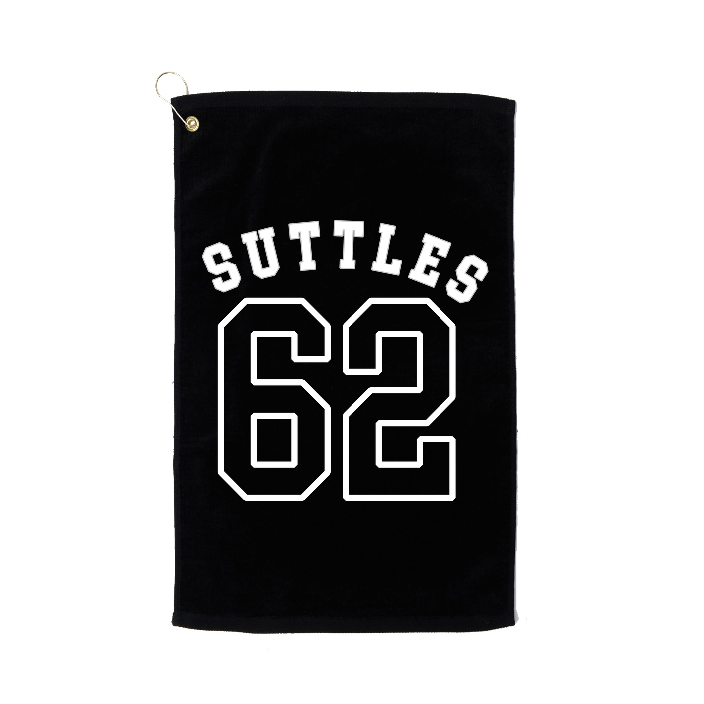 Golf Towel — Shirsey Arch in Black