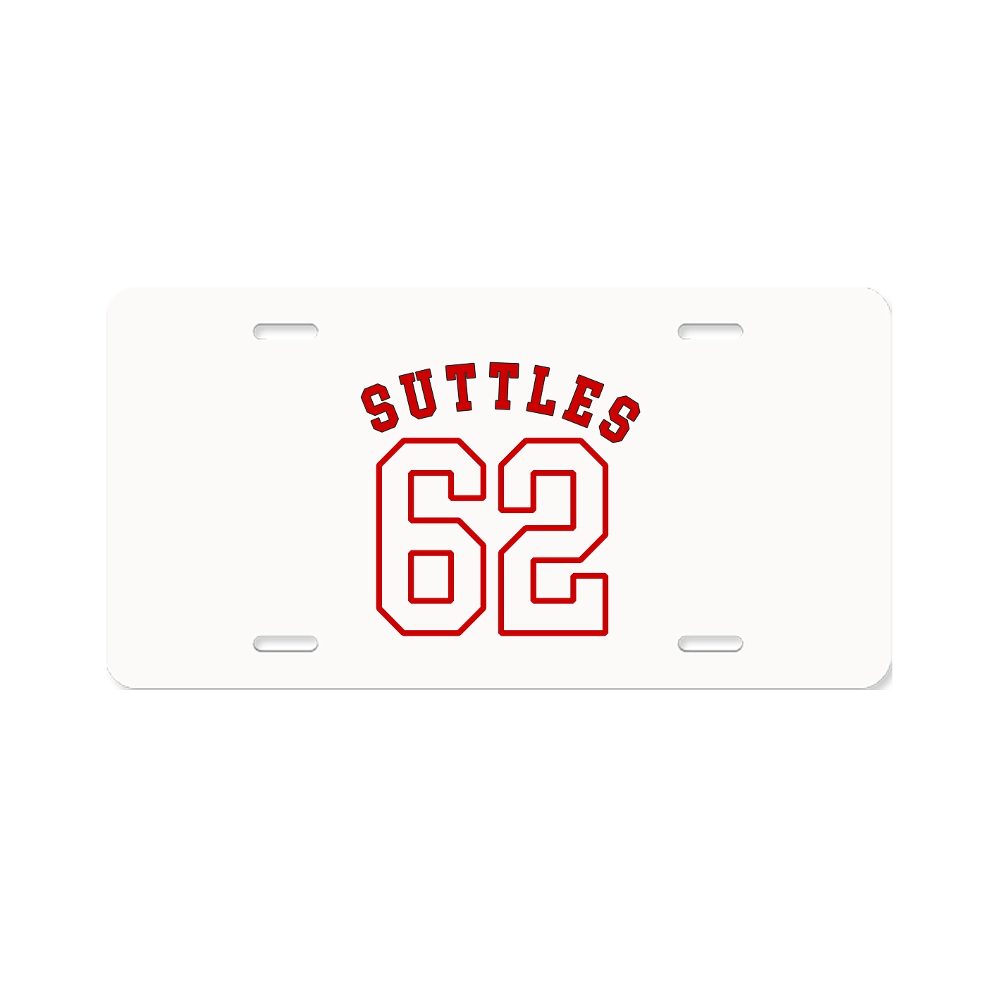 License Plate — Shirsey Arch in Classic