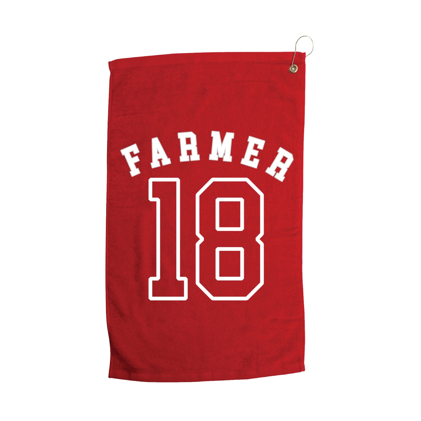 Golf Towel — Shirsey Arch in Red